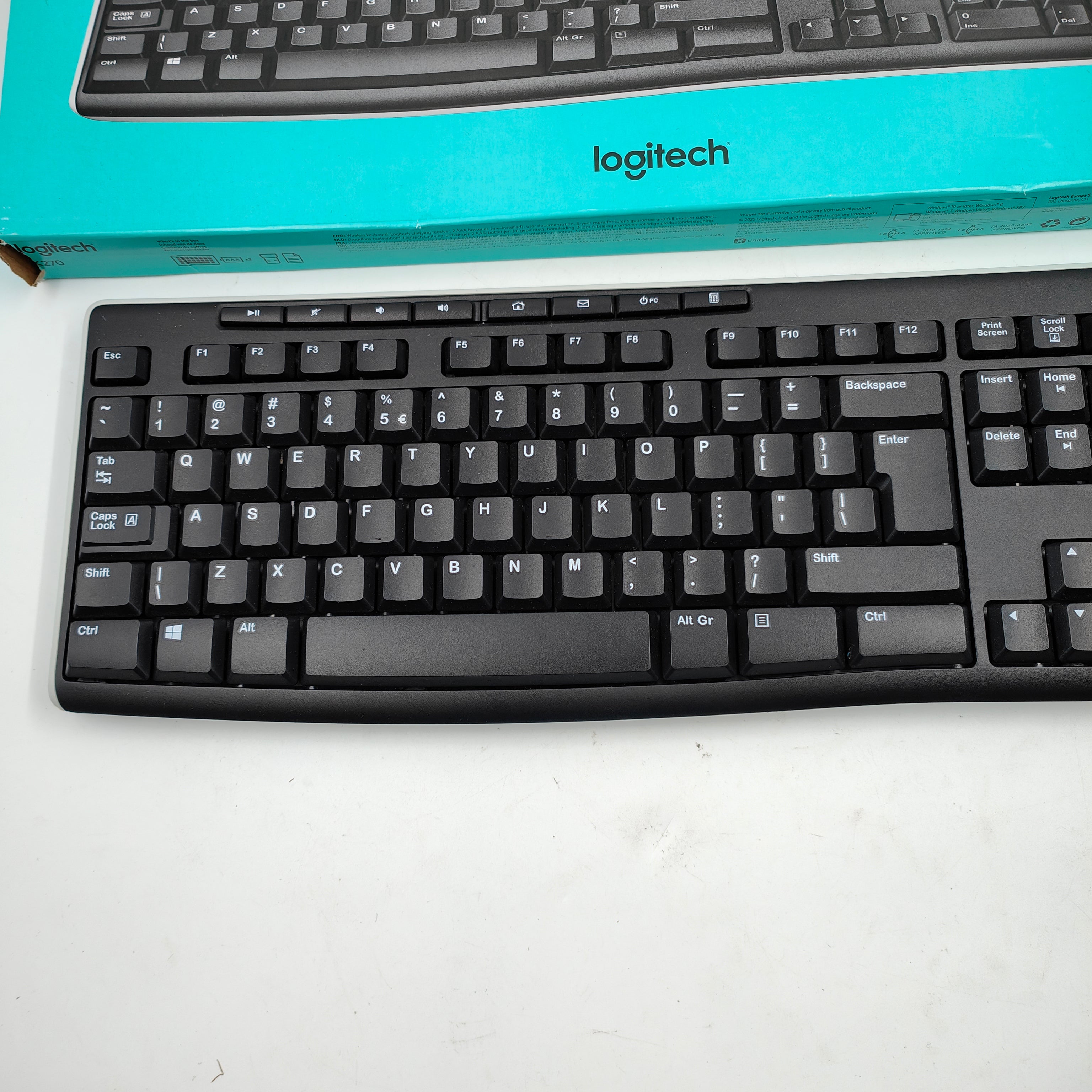 Logitech K270 kabellose Tastatur QWERTY