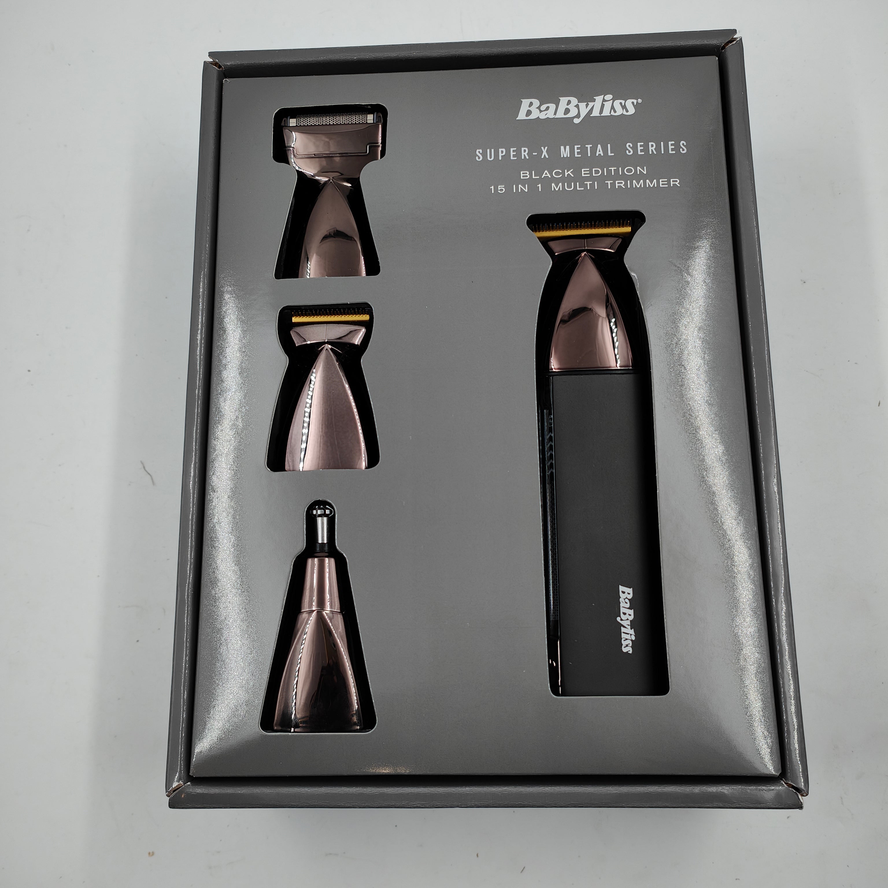 BaByliss BaByliss Super-X Metal 15-en-1 Multitrimmer MT991E