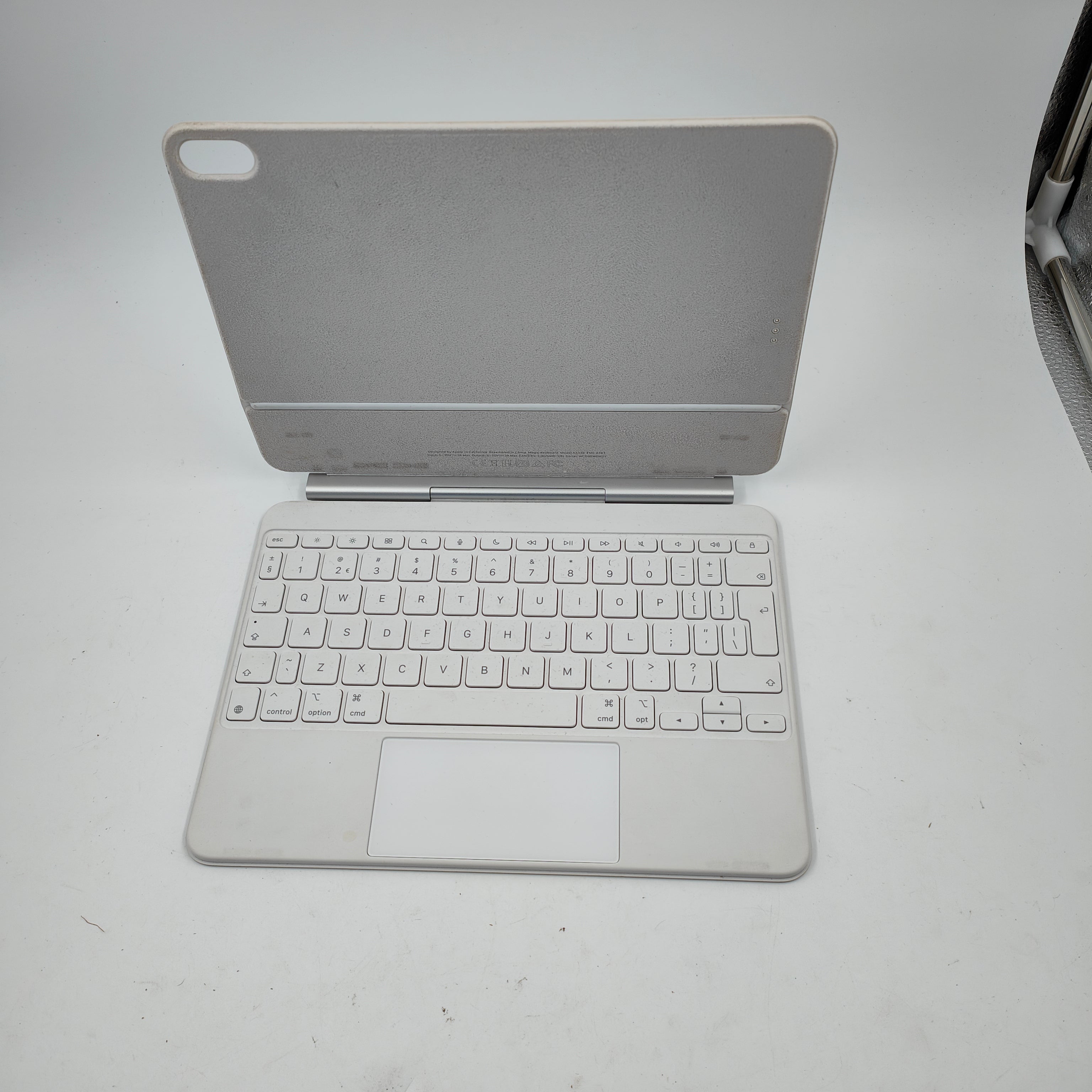 Apple Magic Keyboard pour iPad Air 11 pouces (2026/2025/2024), QWERTY, blanc