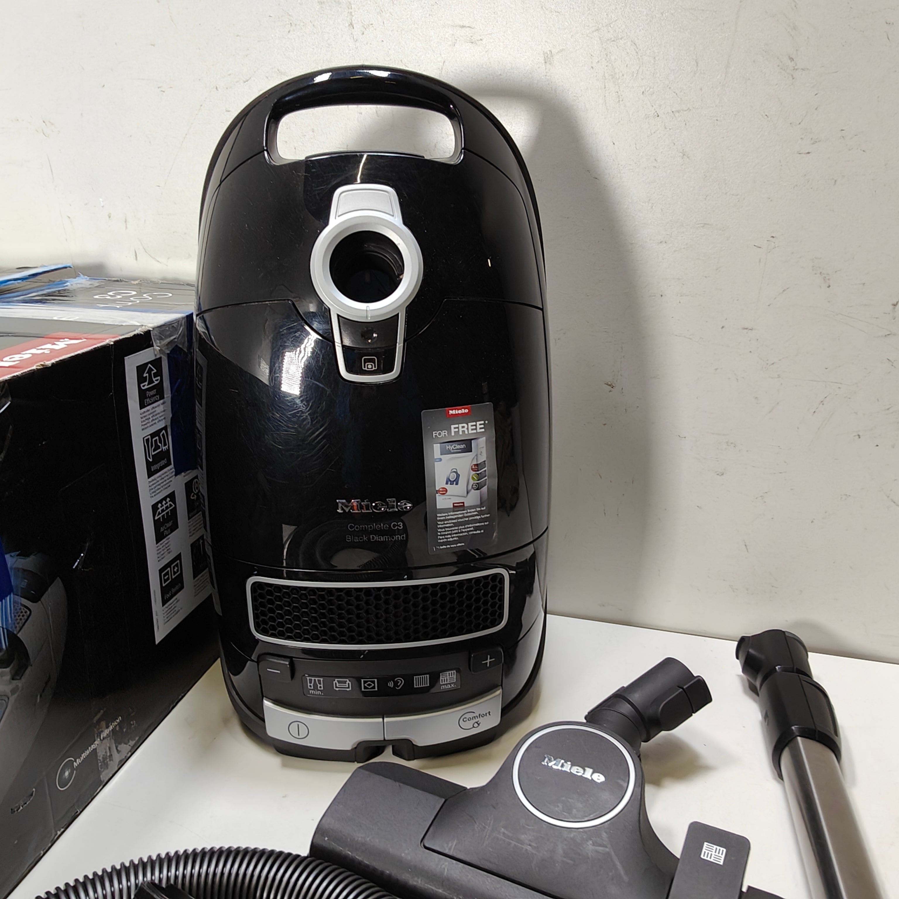 Miele Complete C3 Black Diamond EcoLine Obsidian Black