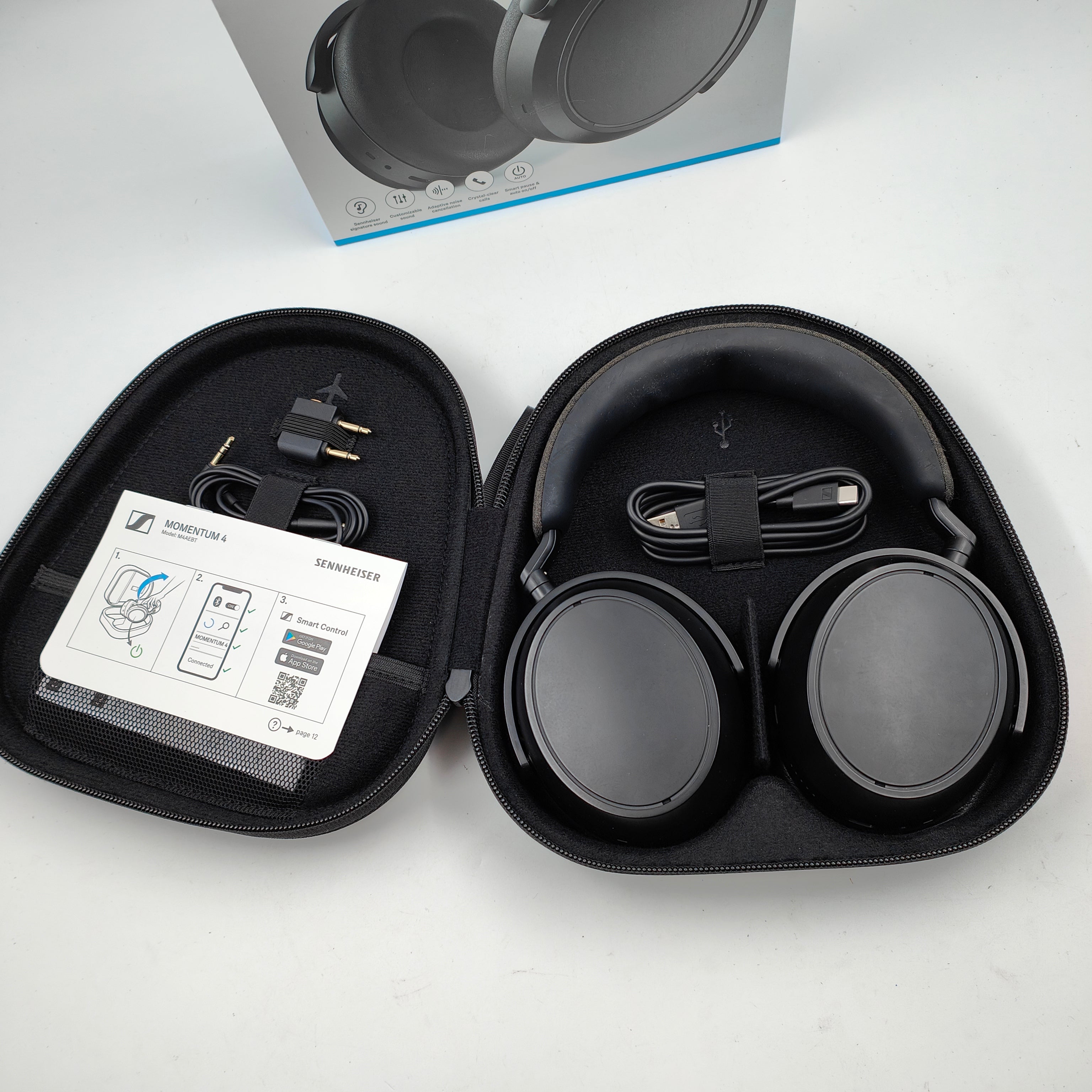 Sennheiser Momentum 4 Wireless Schwarz