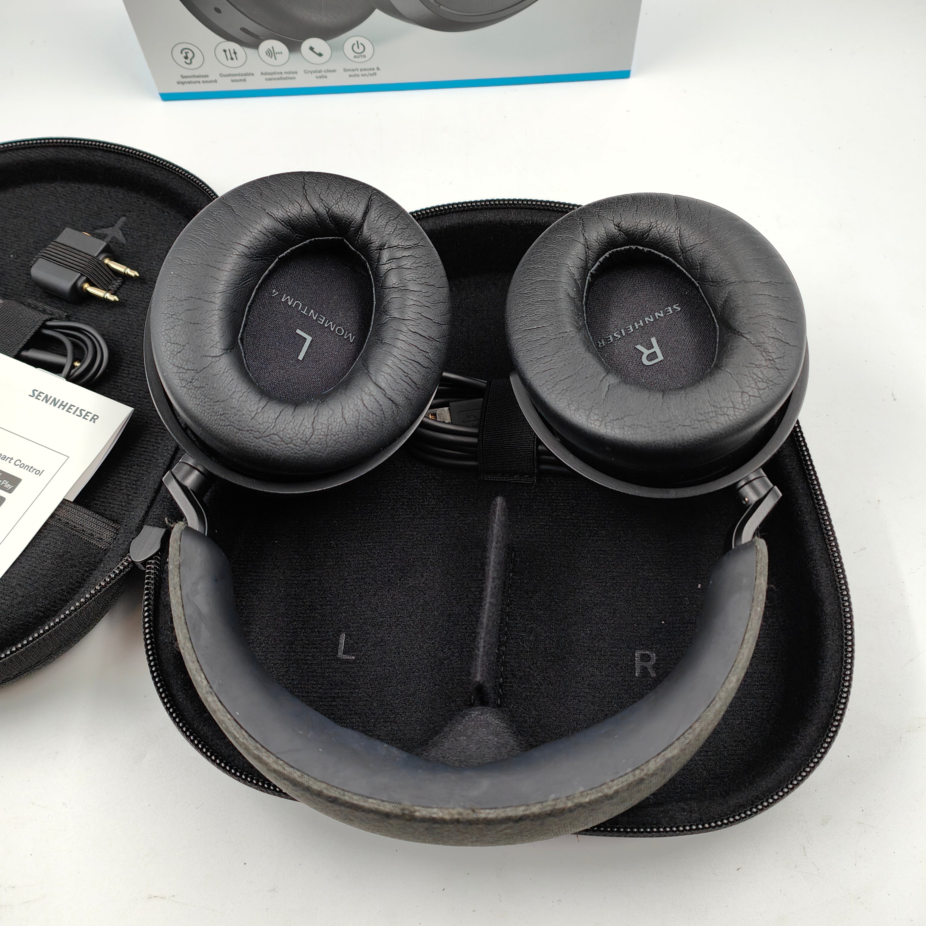 Sennheiser Momentum 4 Wireless Schwarz