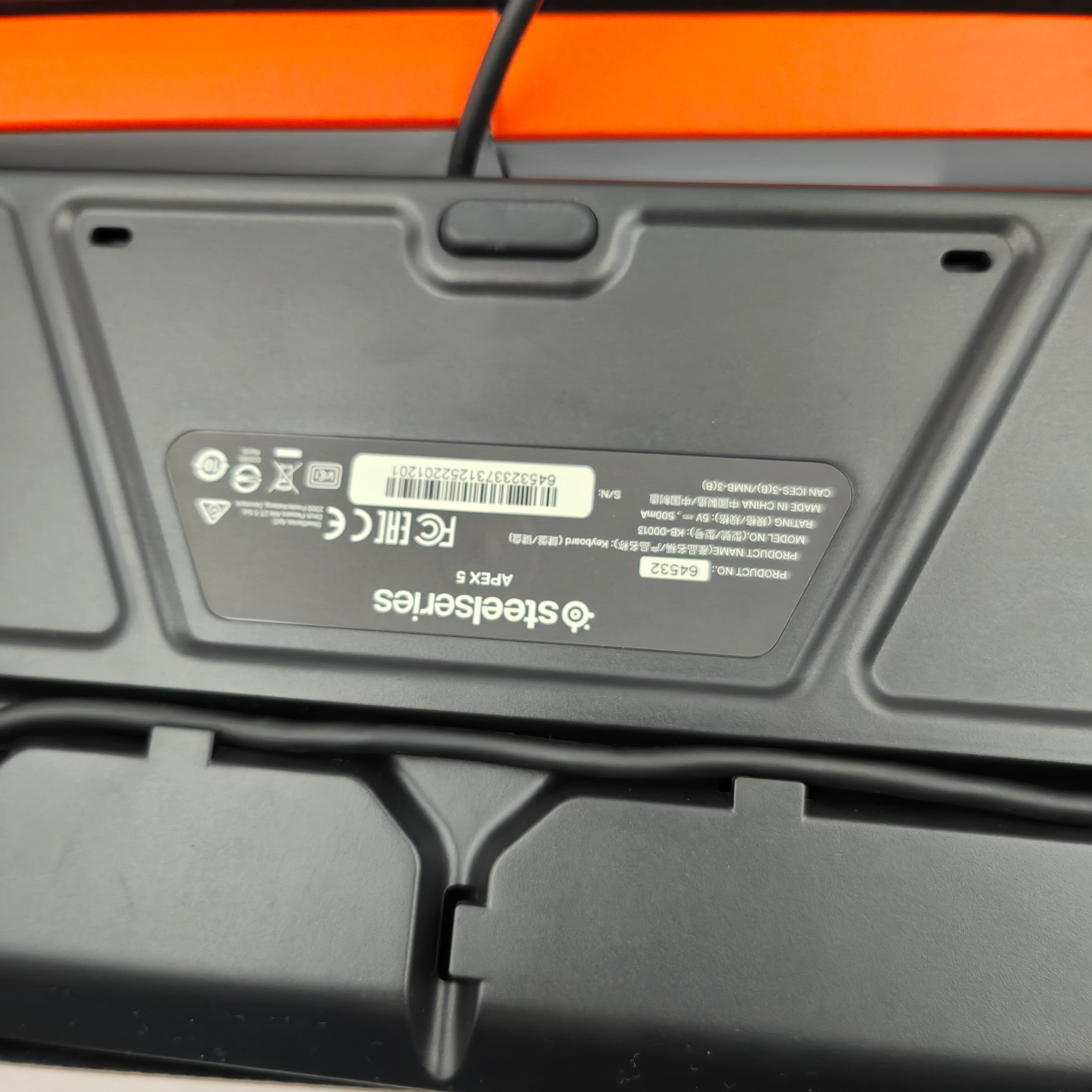 SteelSeries Apex 5 Gaming Toetsenbord QWERTY