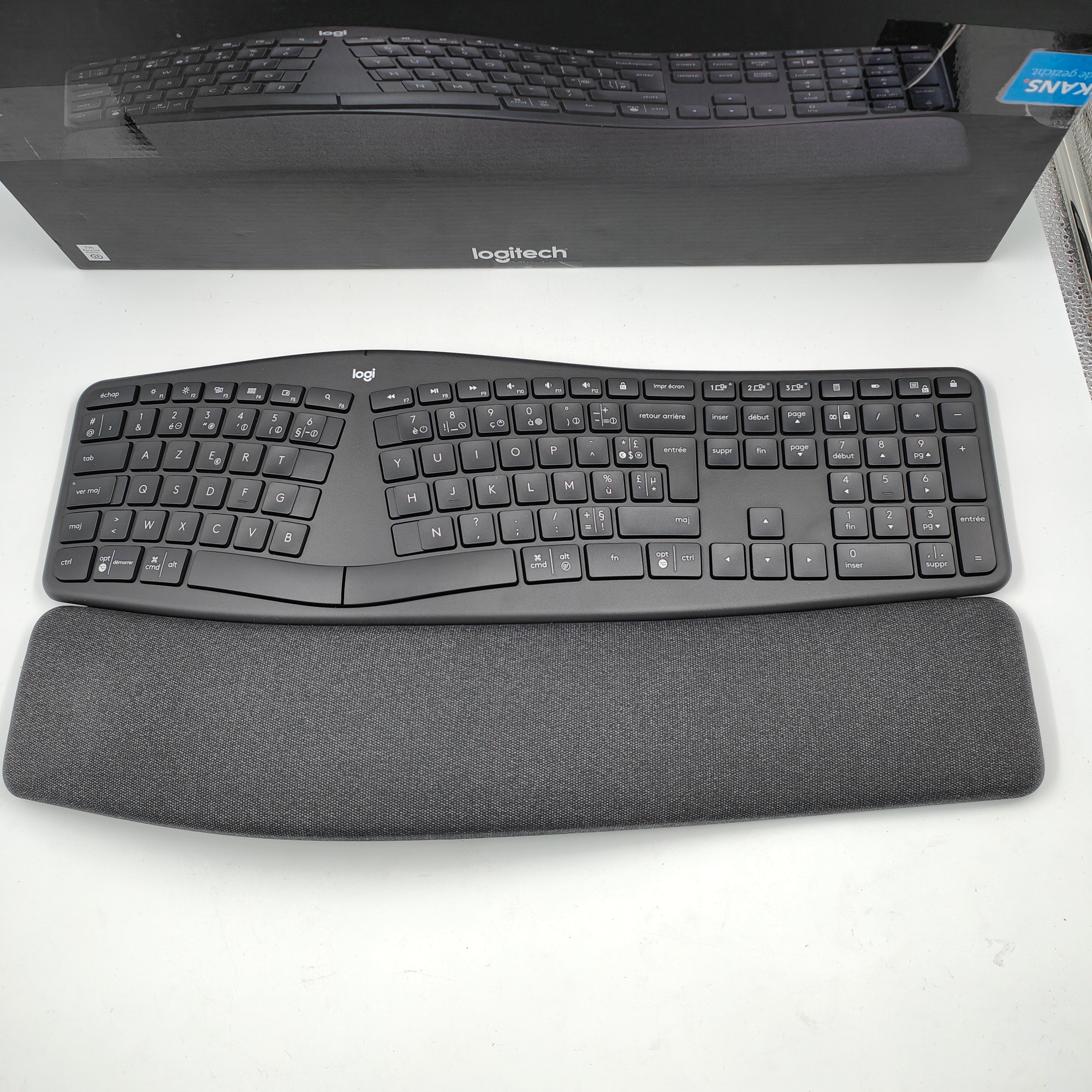 Logitech K860 Ergonomisch Draadloos Toetsenbord AZERTY