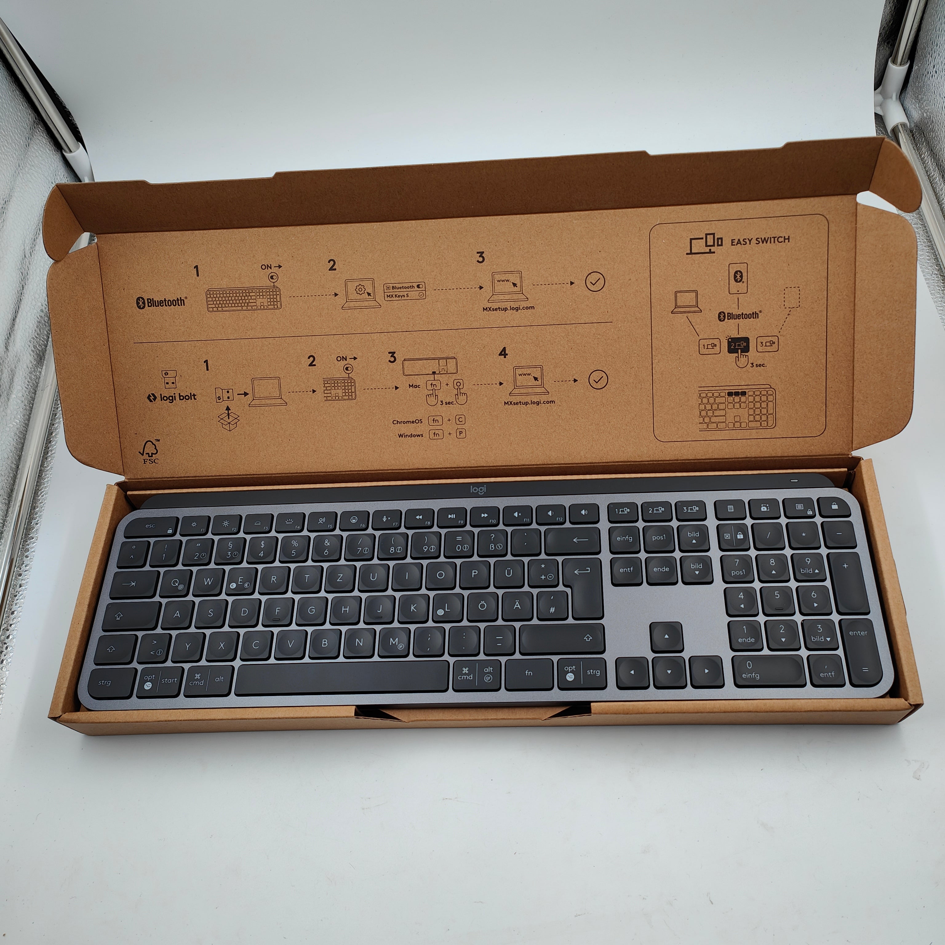 Logitech MX Keys S Plus QWERTZ