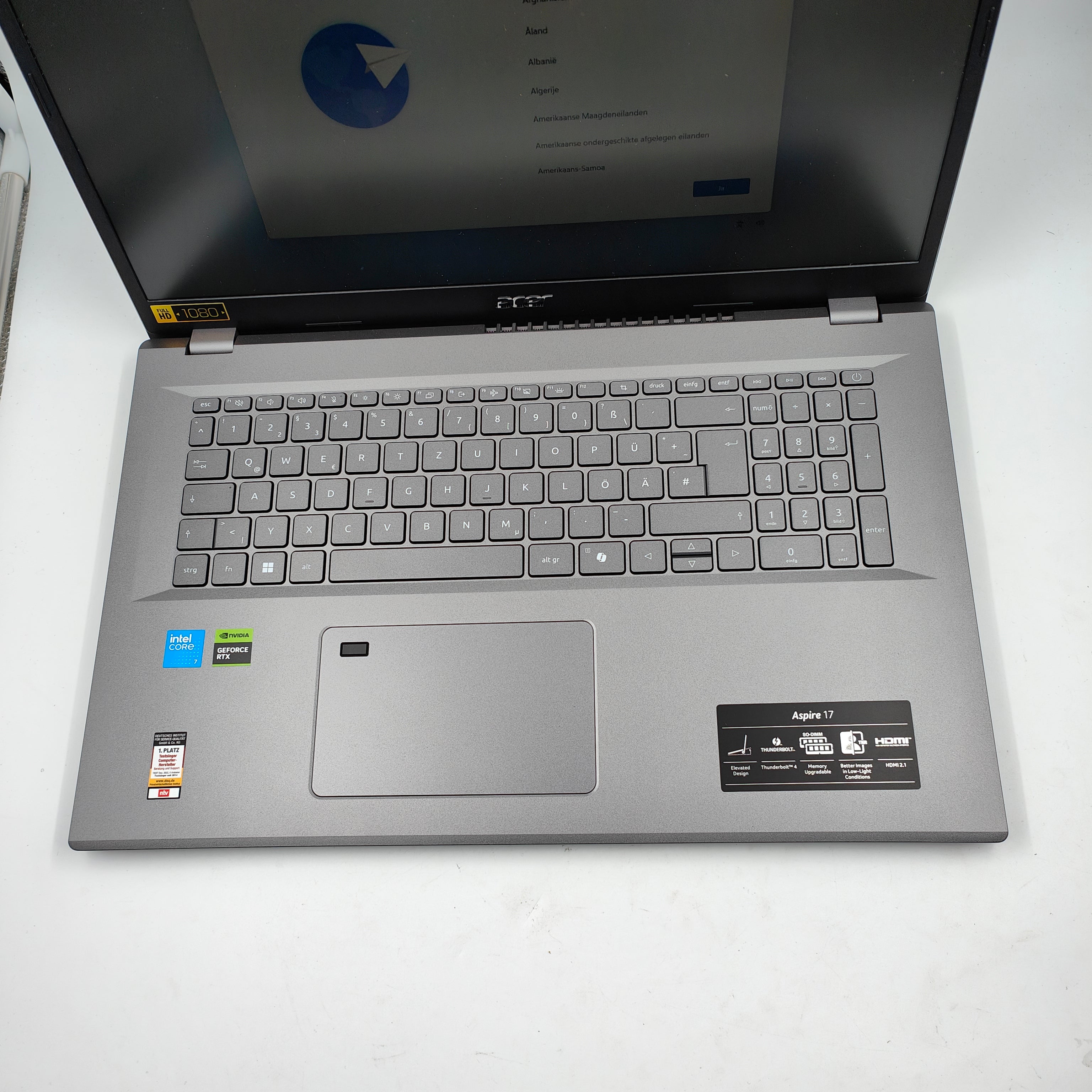 Acer Aspire 17 A17-51GM-70LZ QWERTZ