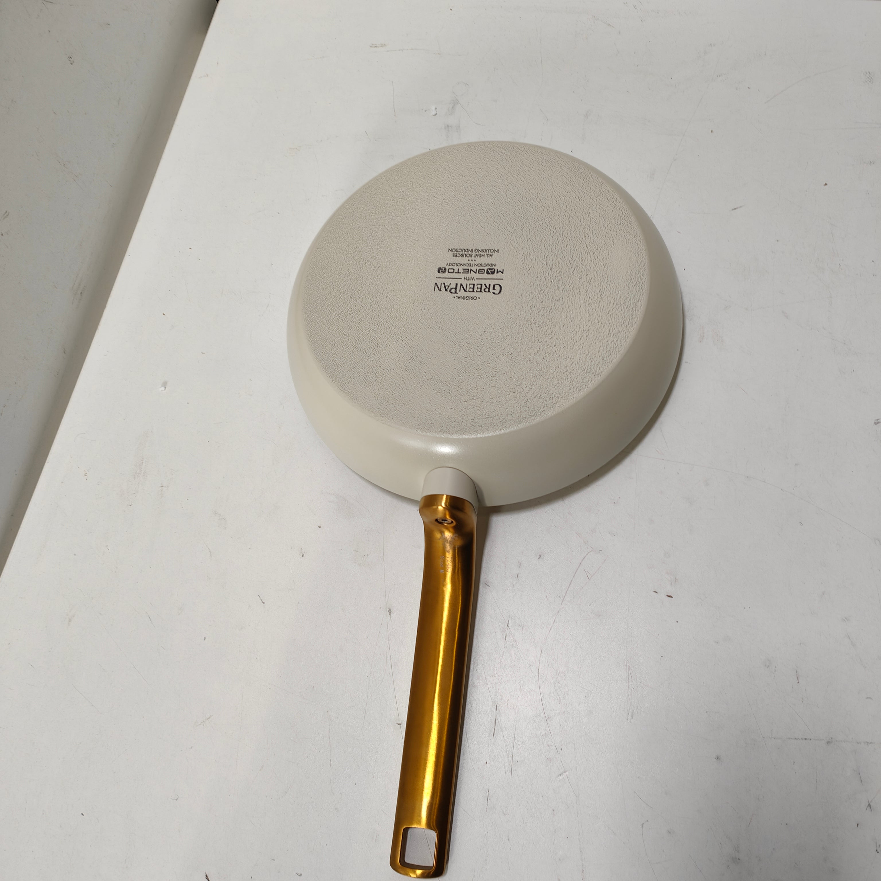 GreenPan Evolution koekenpan 24 cm Cream White