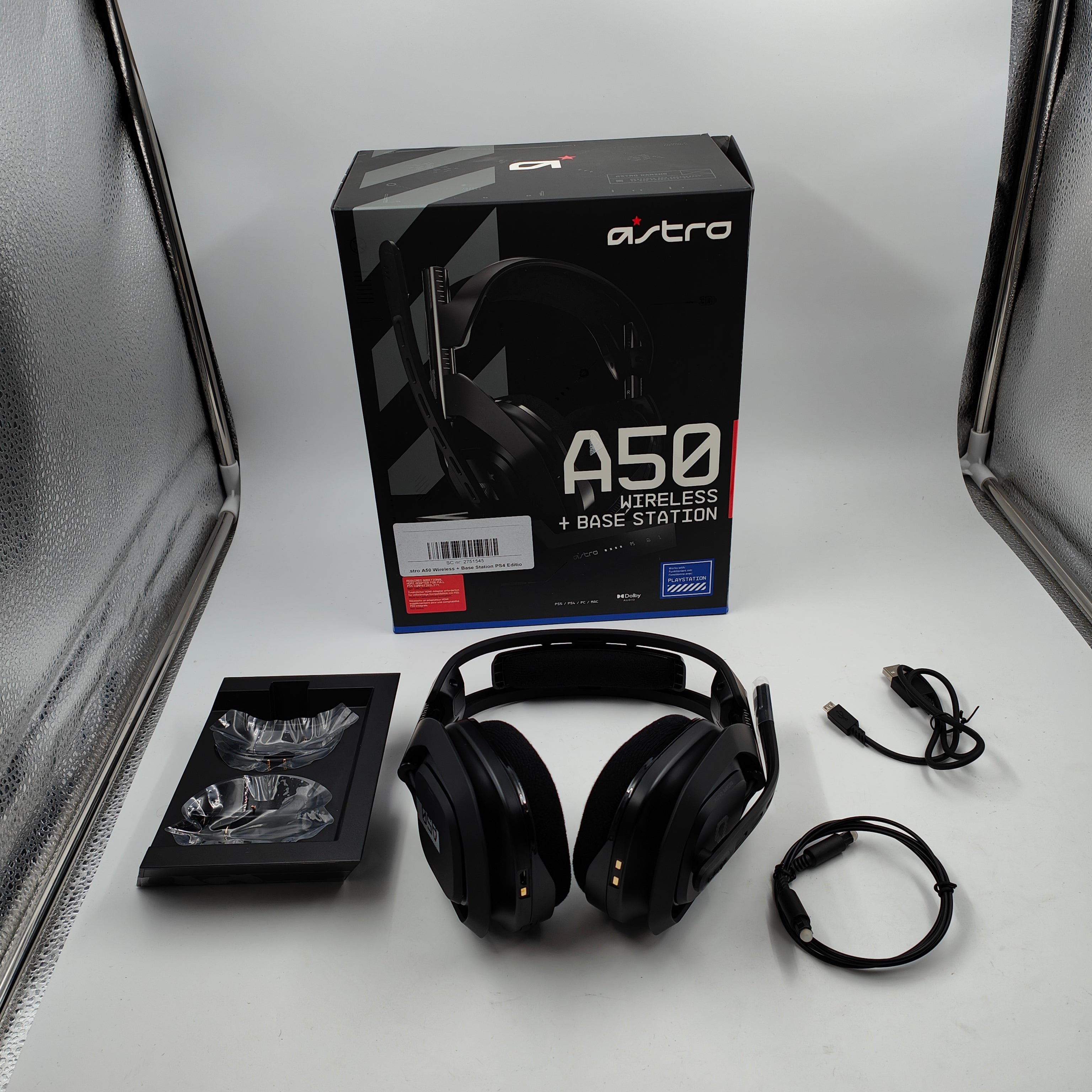 Astro A50 sans fil + station d’accueil, édition PS4
