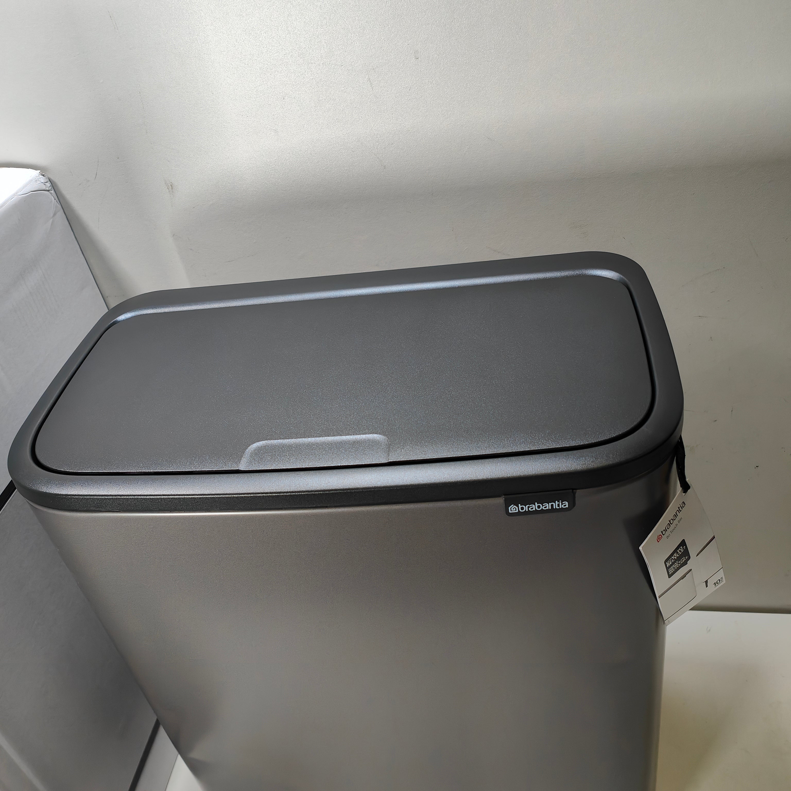 Brabantia Bo Touch Bin 2 x 30 Liter Platinum