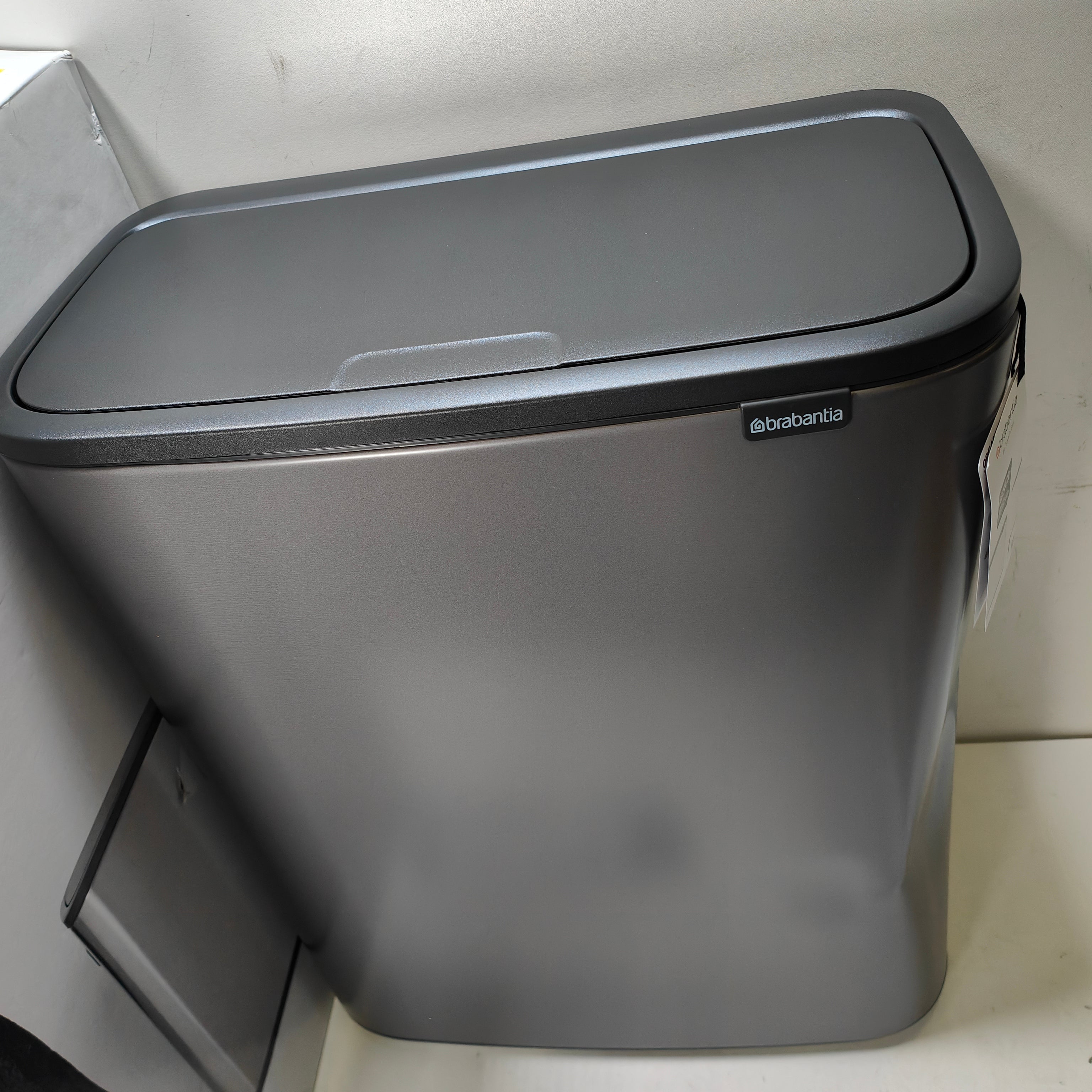 Brabantia Bo Touch Bin 2 x 30 Liter Platinum
