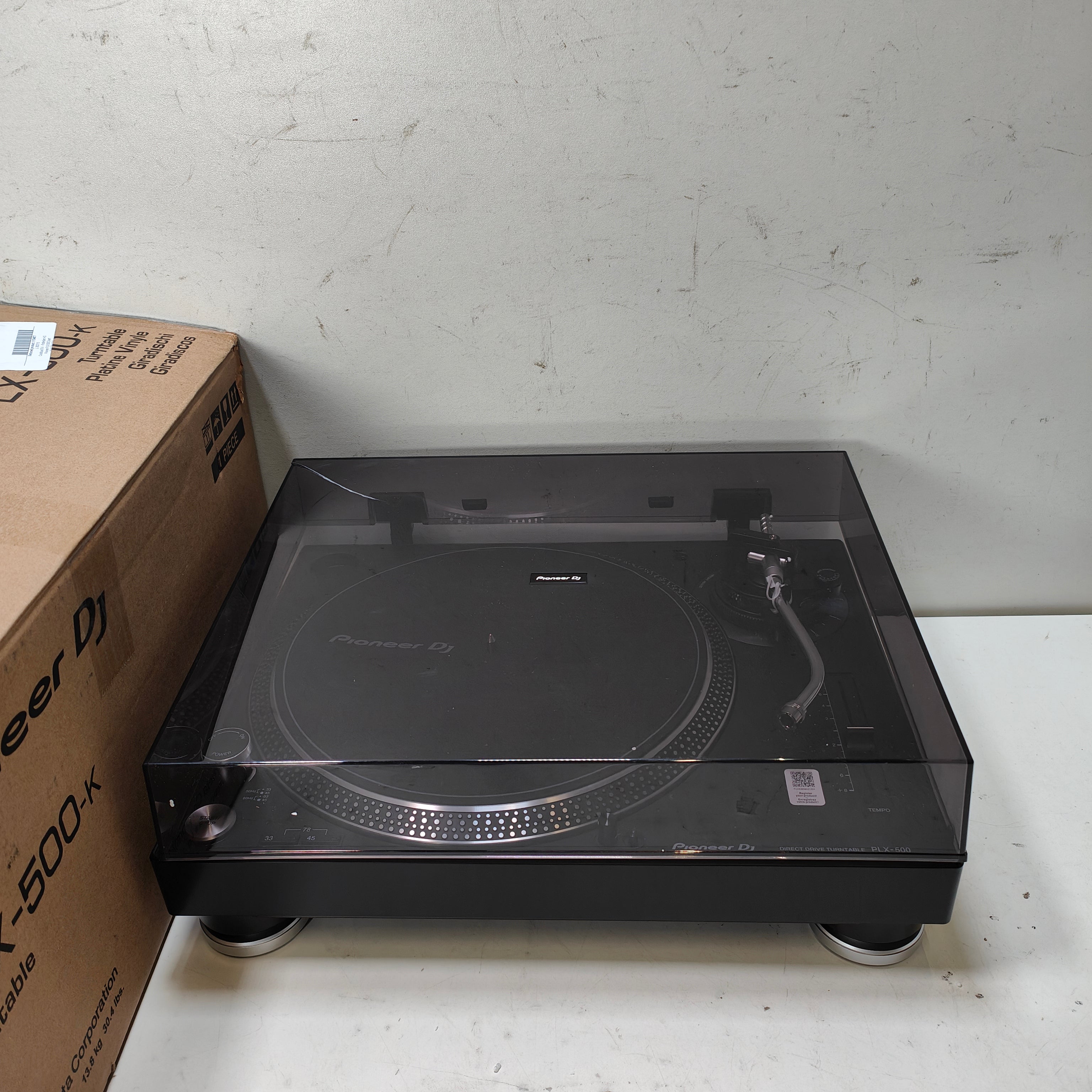 Pioneer PLX-500 Zwart
