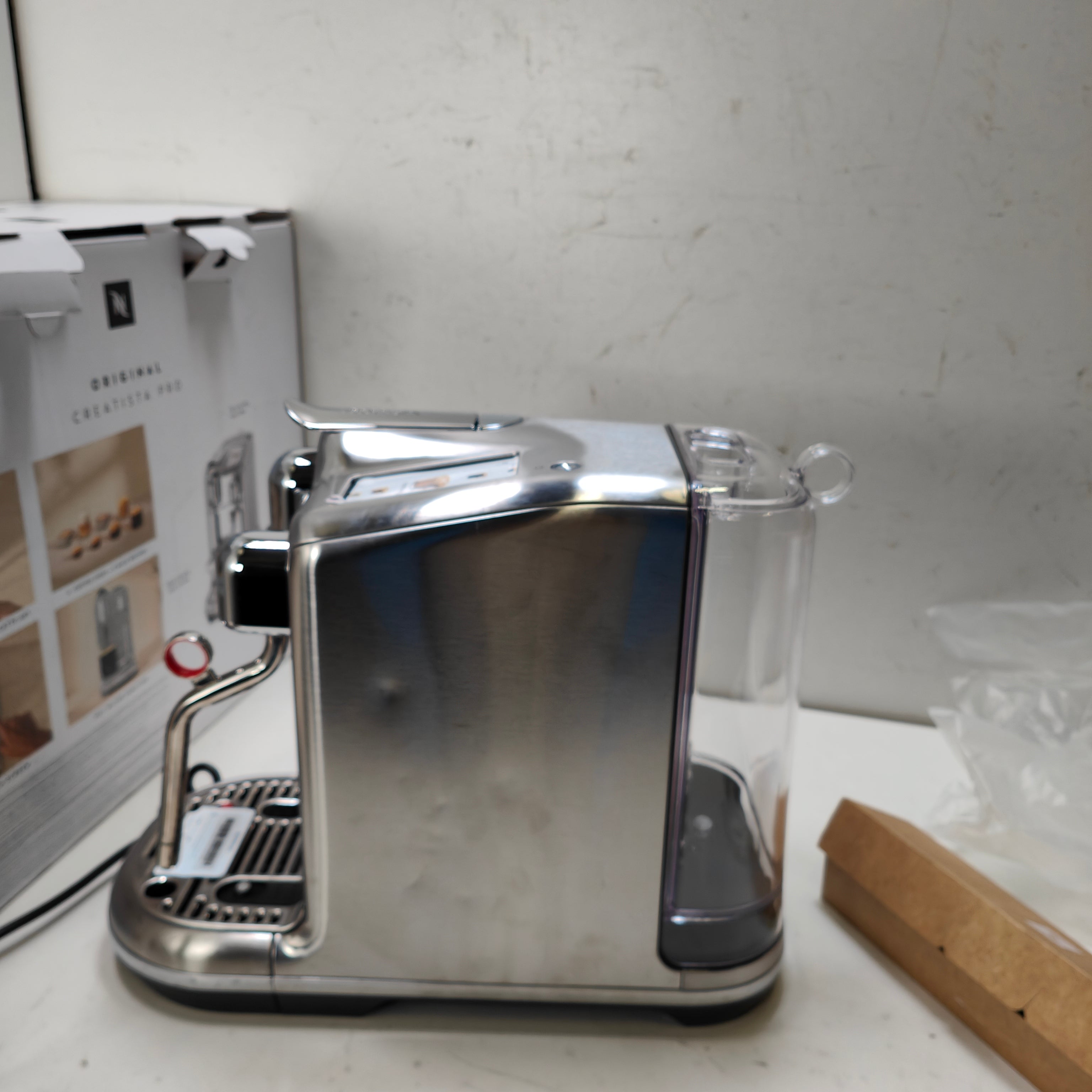 Sage Nespresso Creatista Pro SNE900BSS Acier inoxydable (NL)