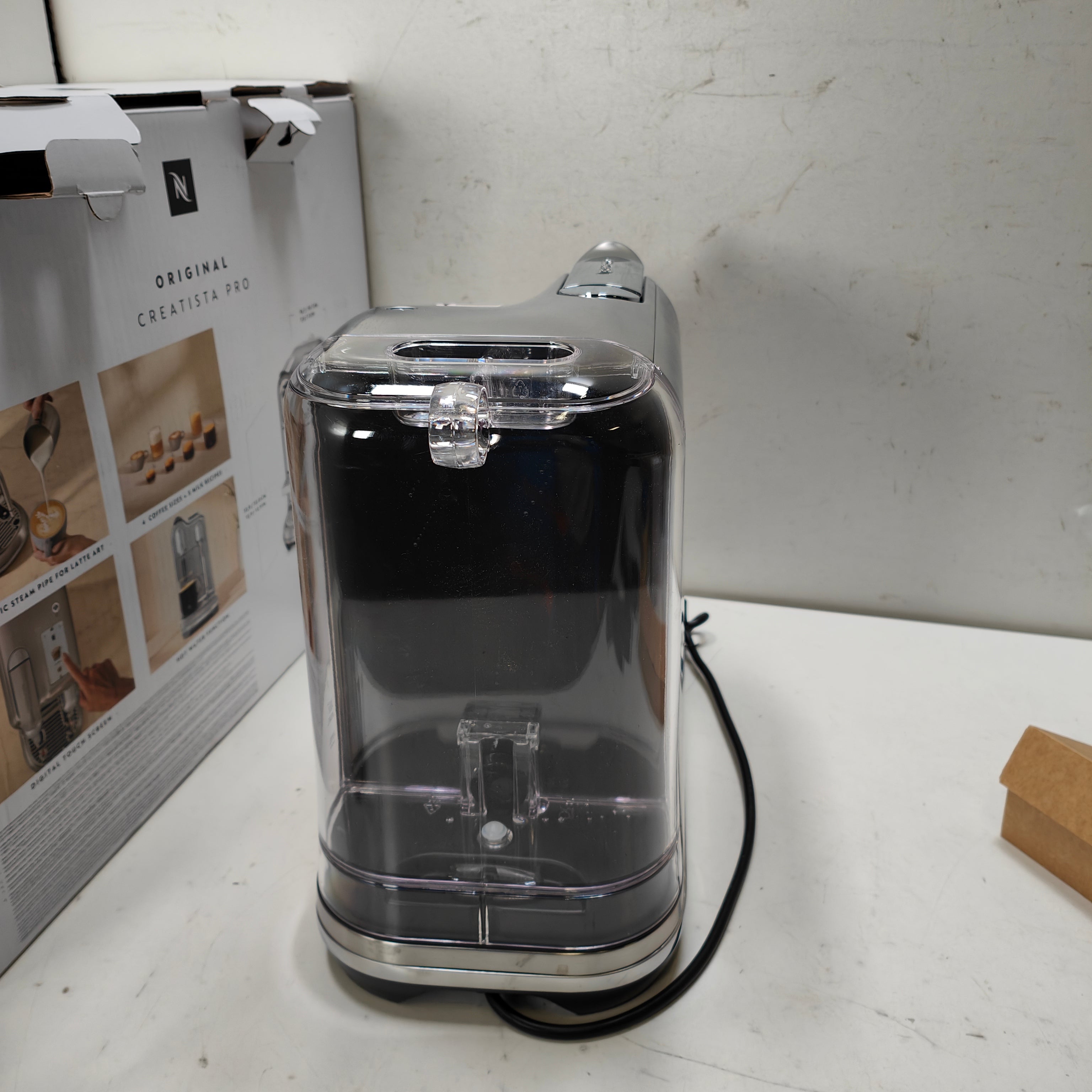 Sage Nespresso Creatista Pro SNE900BSS Acier inoxydable (NL)