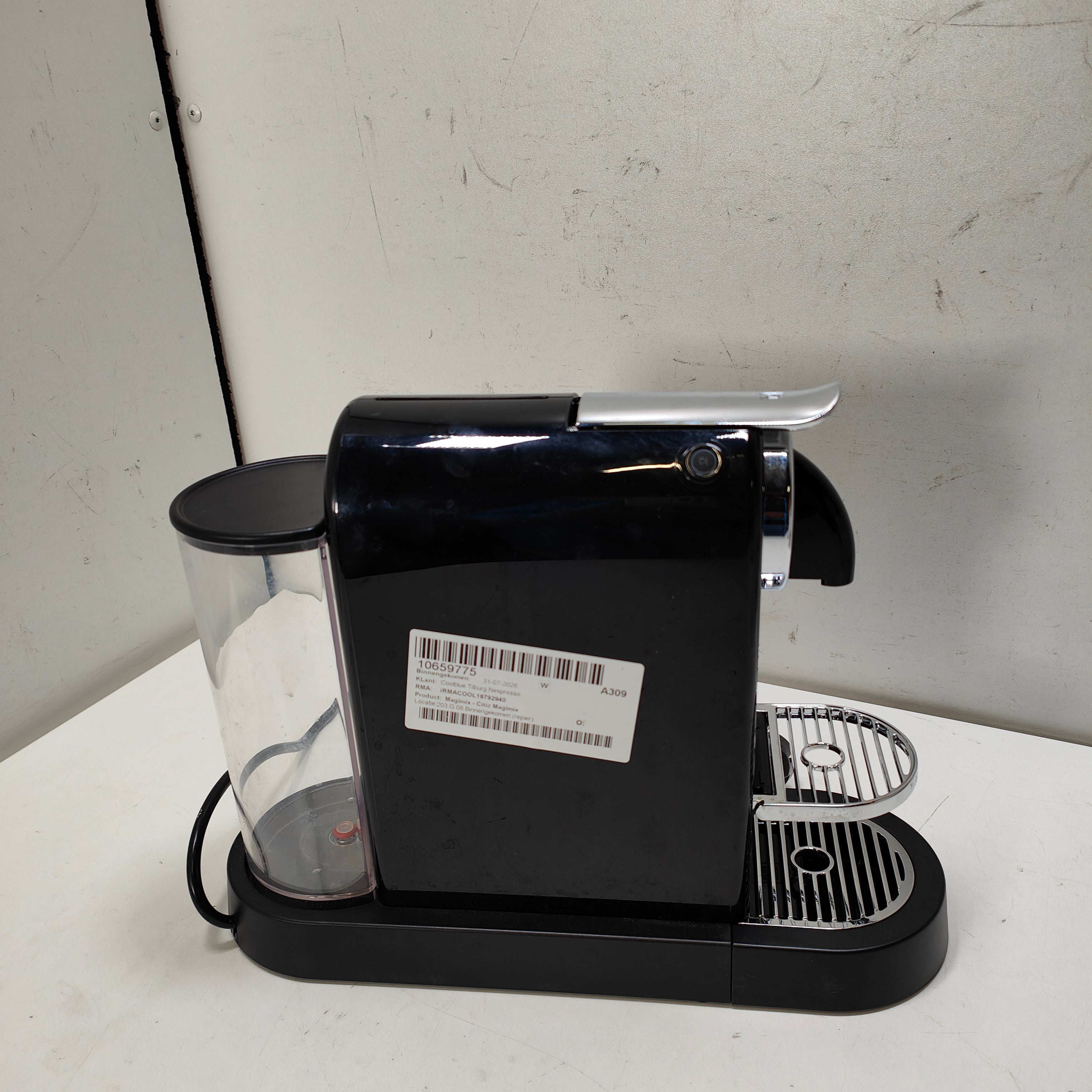 Magimix Nespresso CitiZ M196 CN Zwart