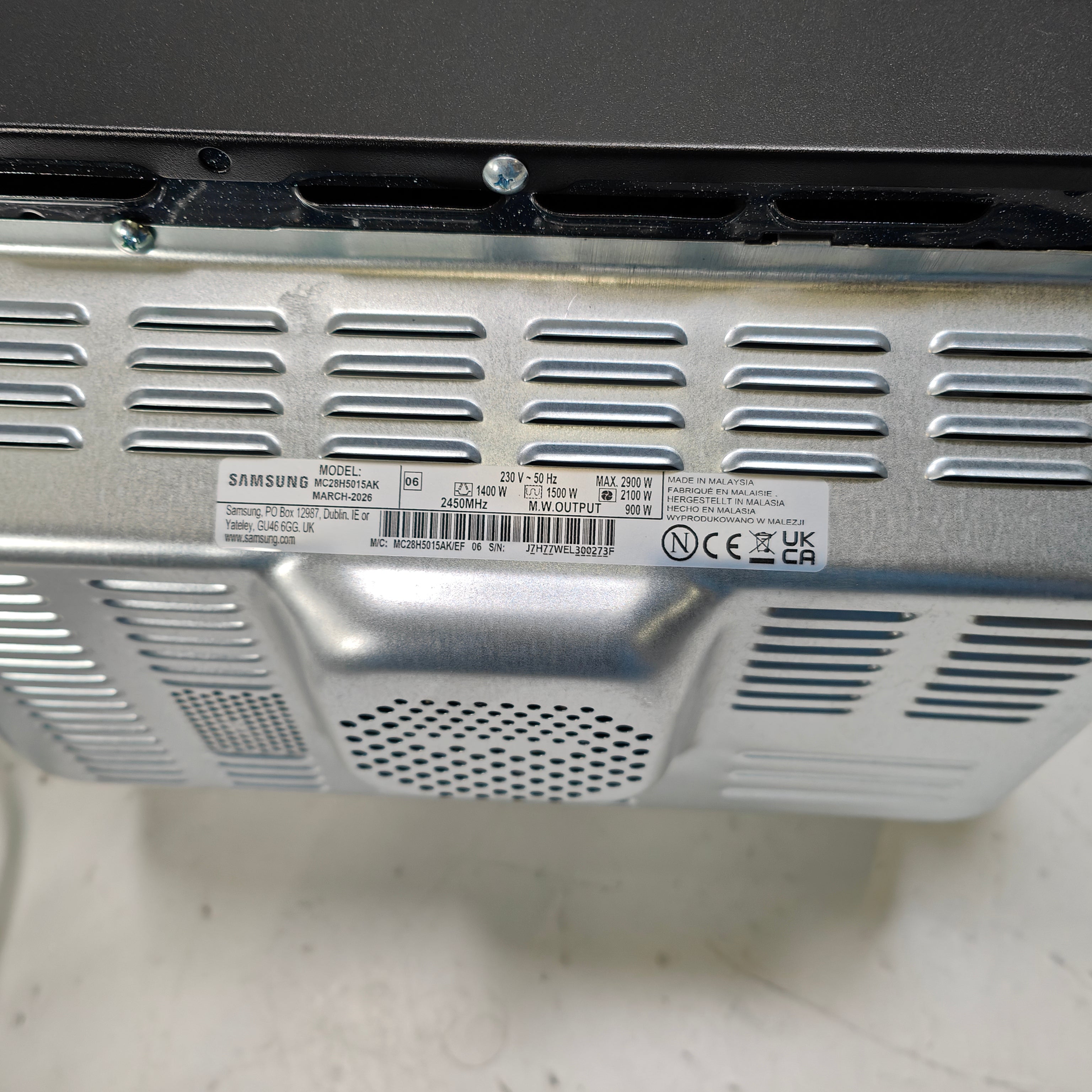 Samsung MC28H5015AK/EF