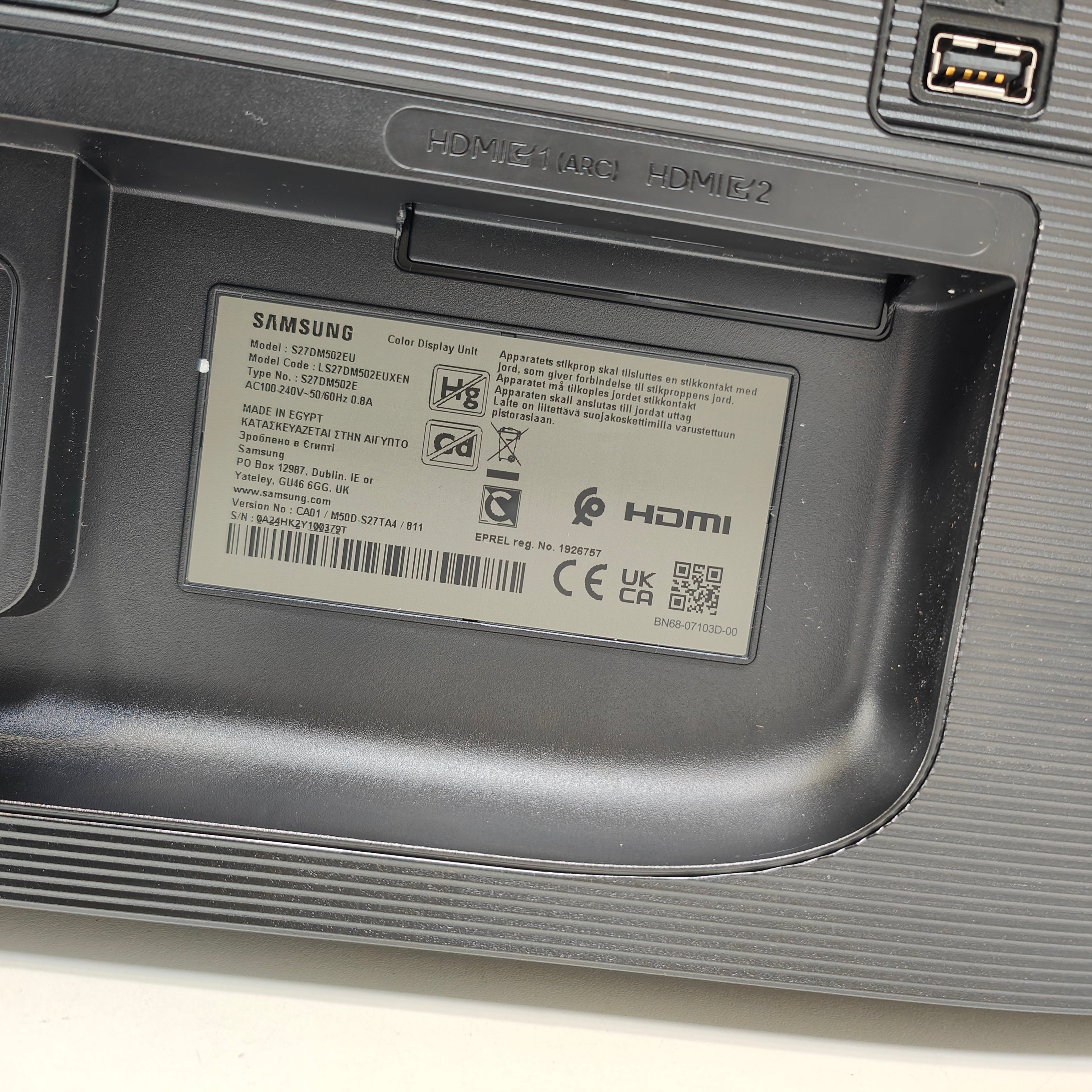 Samsung LS27DM502EUXEN Smart M5