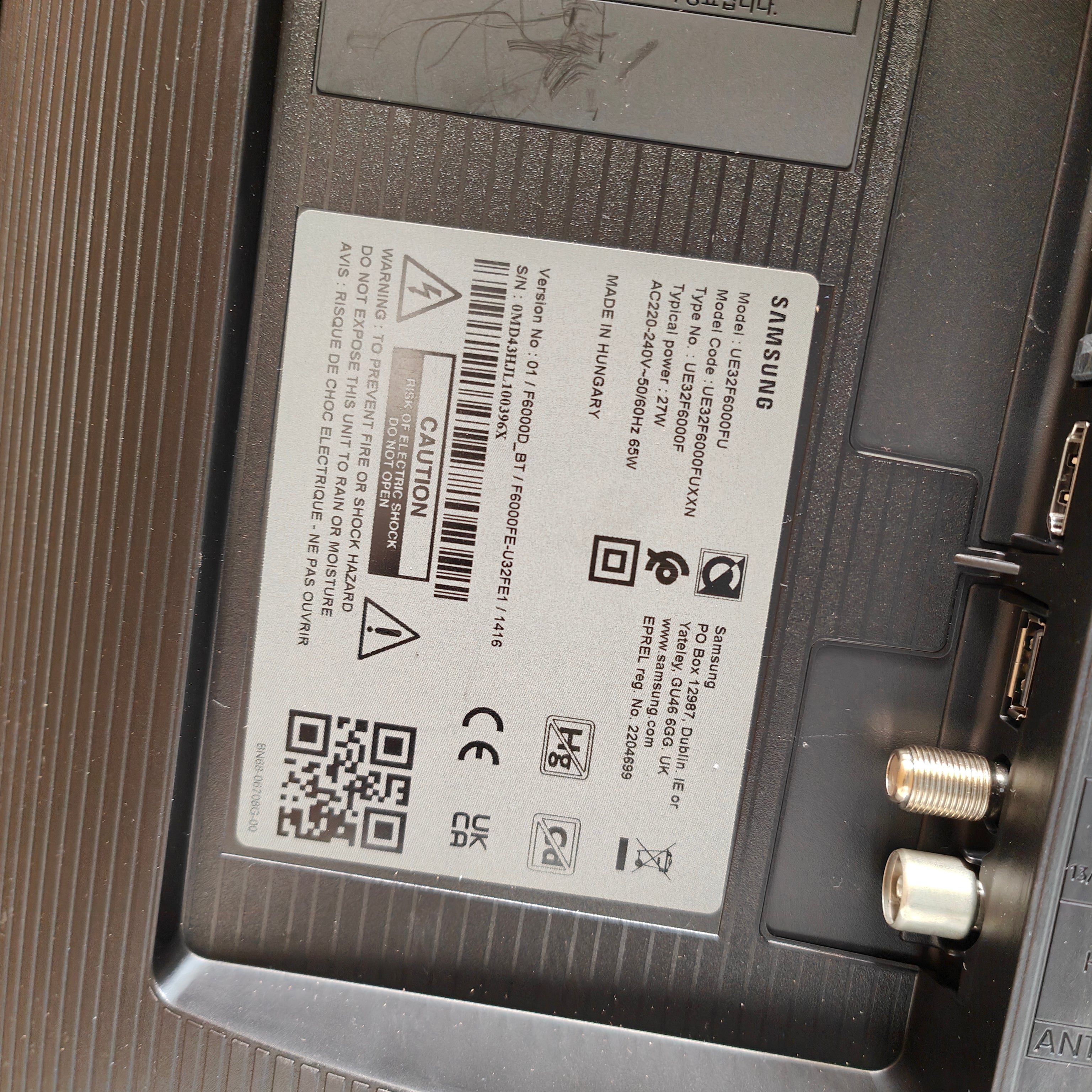 Samsung Samsung 32" Full HD F6000F (2025)