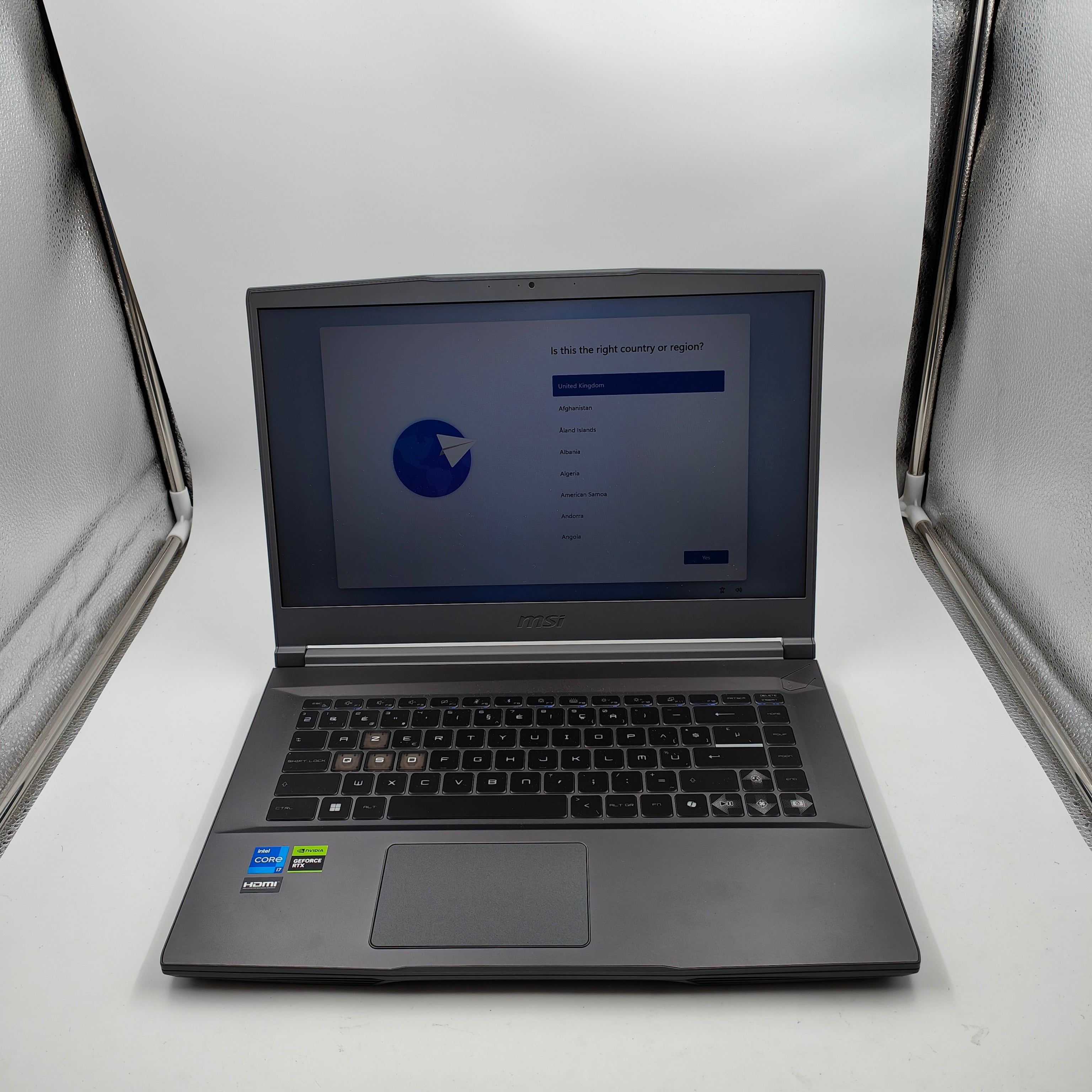 MSI Thin 15 B13VE-2052BE AZERTY