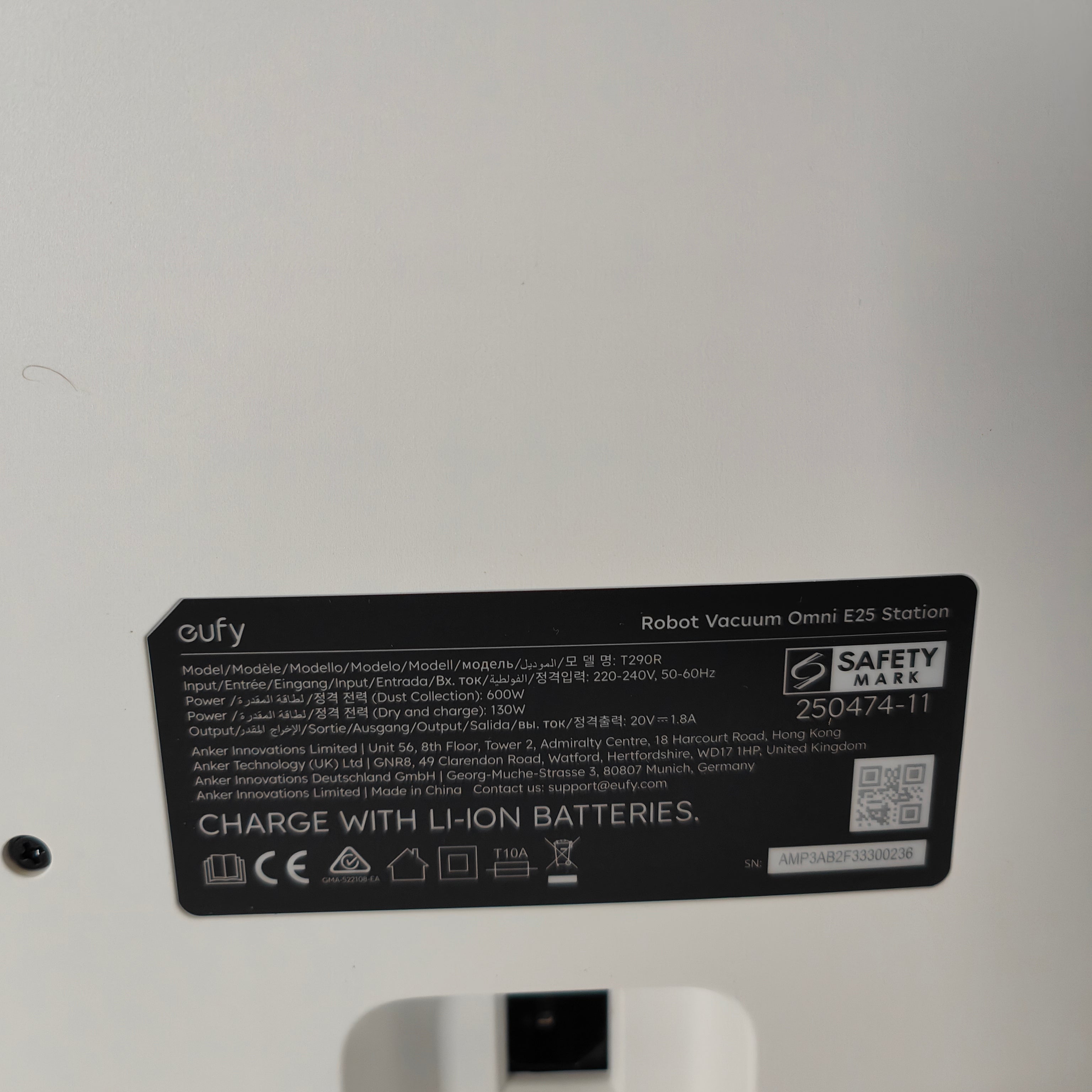 Eufy Omni E25 Weiß
