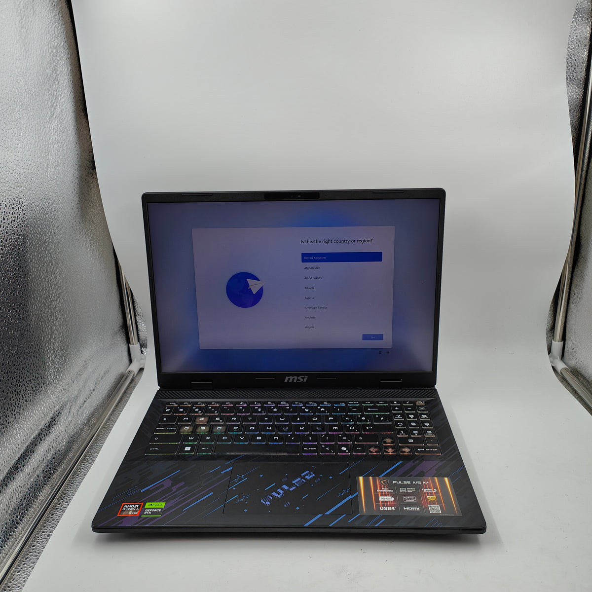MSI Pulse A16 AI+ C3XWGKG-011BE AZERTY