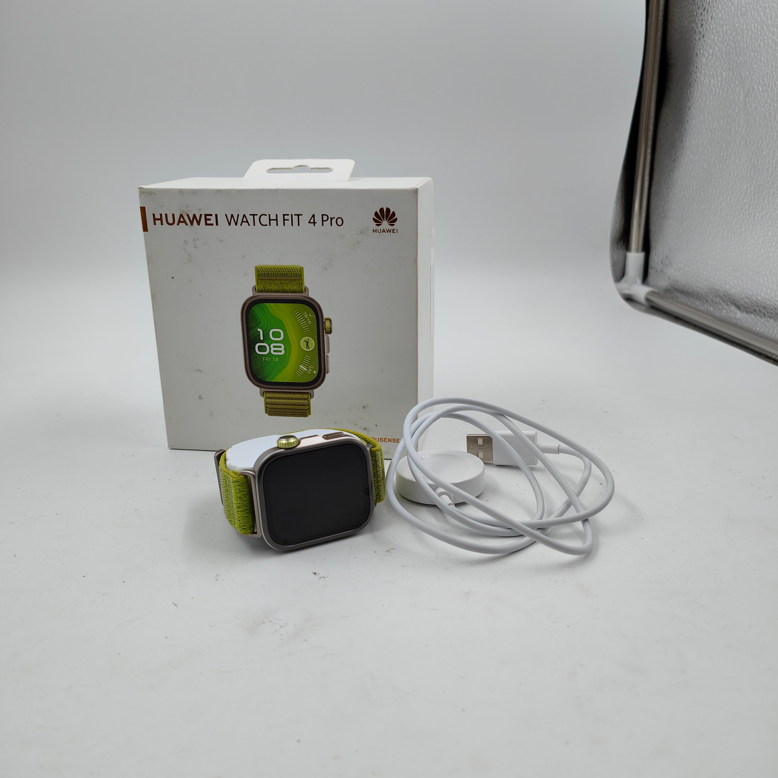 Huawei Watch Fit 4 Pro Groen + Huawei Freebuds SW 2 Wit