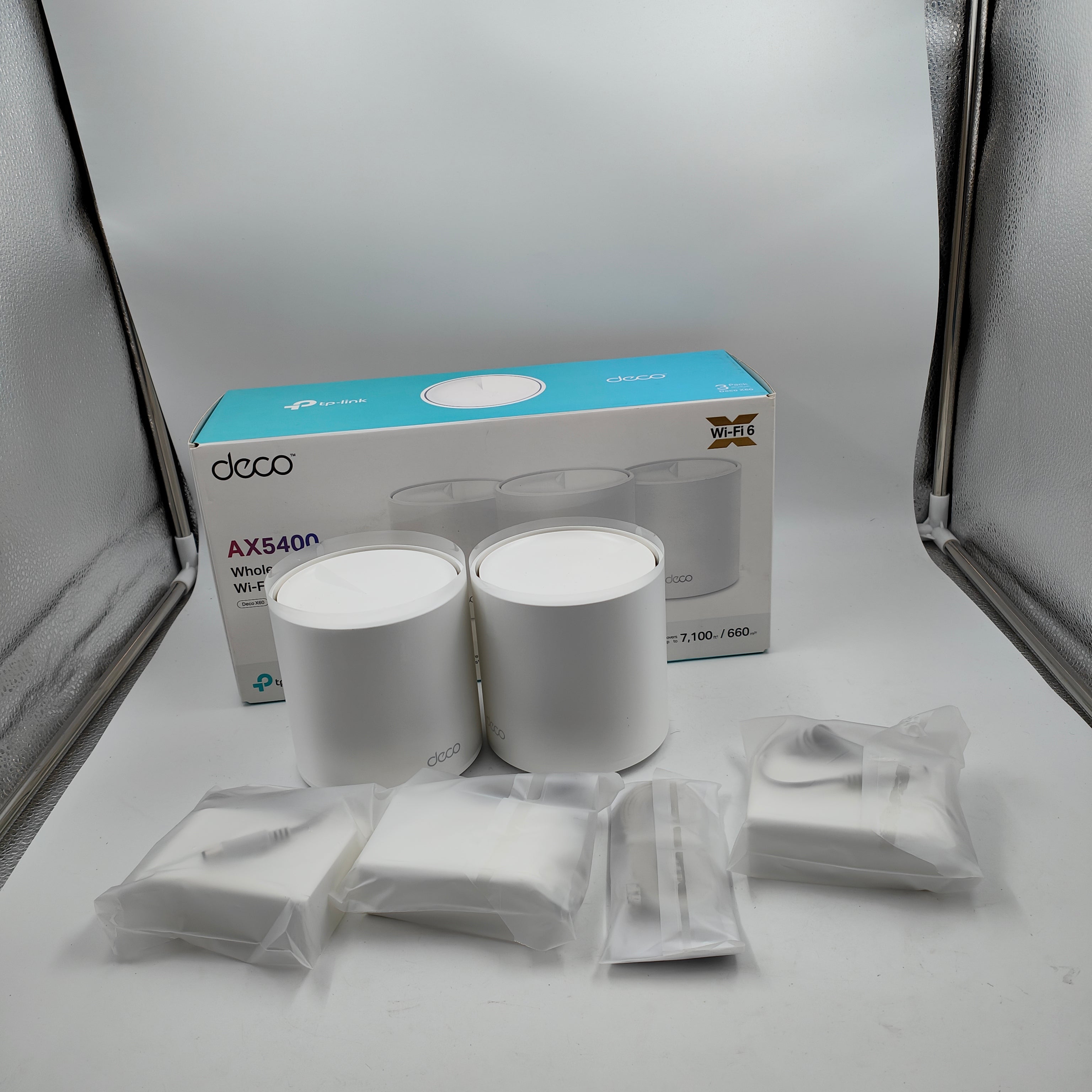 TP-Link Deco X60 Mesh Wi-Fi 6 (3-pack) - 2022