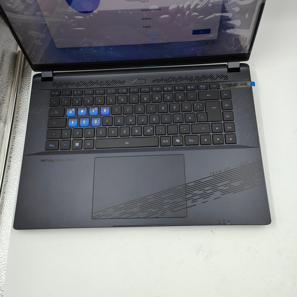 Gigabyte AORUS 16X QWERTZ