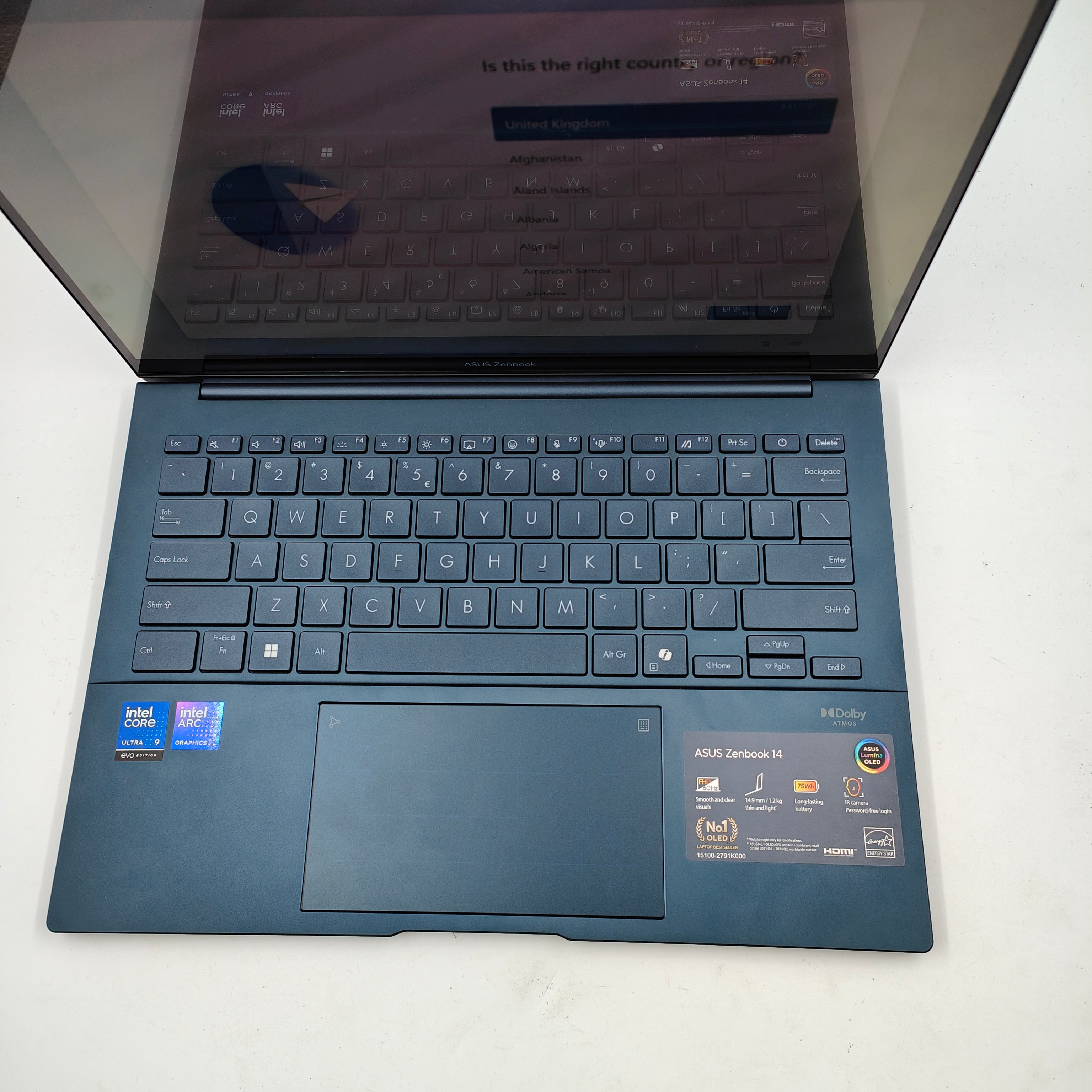 Asus Vivobook S16 M3607HA-RP145W QWERTY