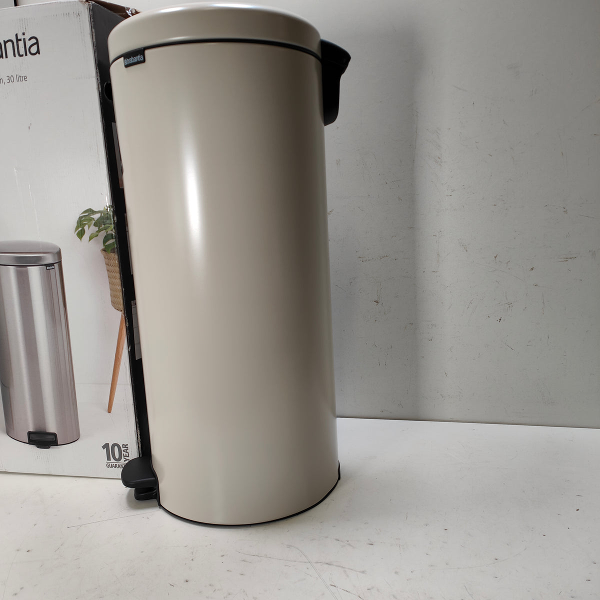 Brabantia NewIcon Treteimer 30 Liter Beige