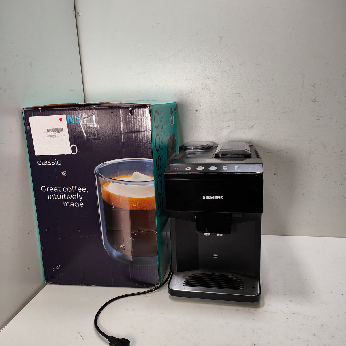 Siemens machine à café automatique EQ500 Classic TP511R09