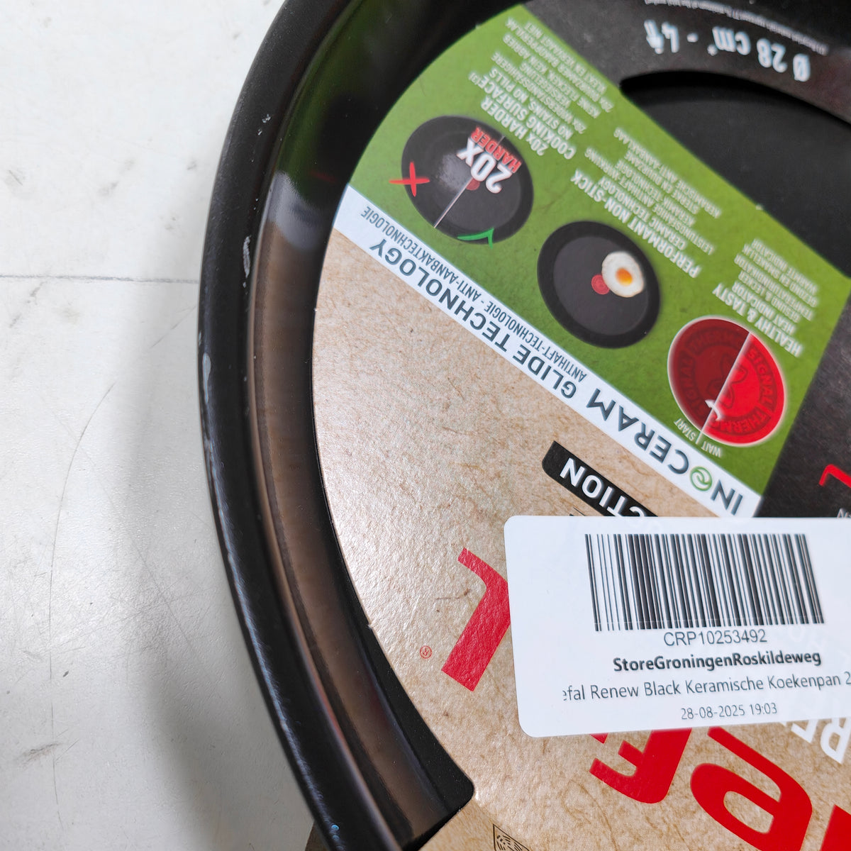Tefal Renew Black Keramische Bratpfanne 28 cm