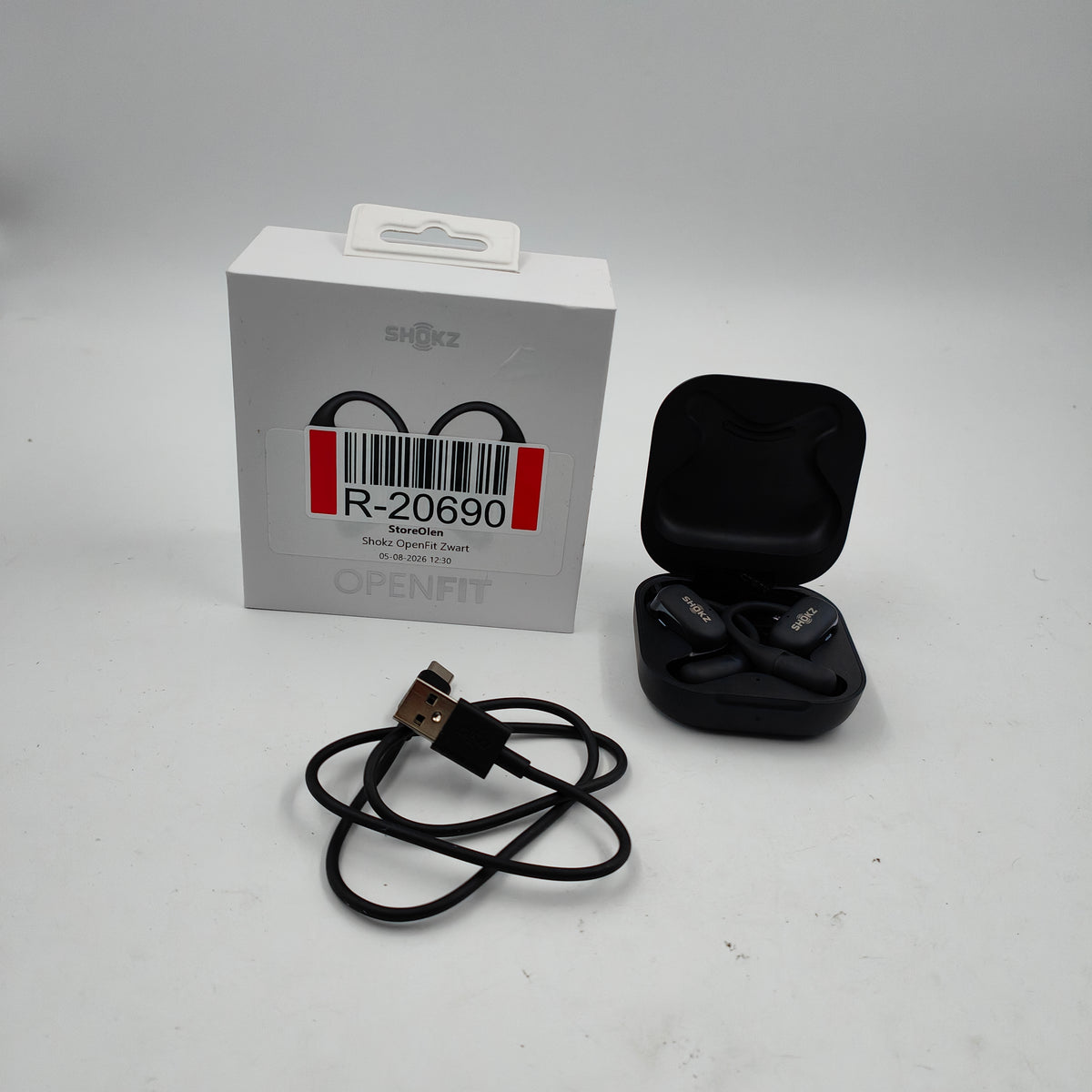 Shokz OpenFit Zwart