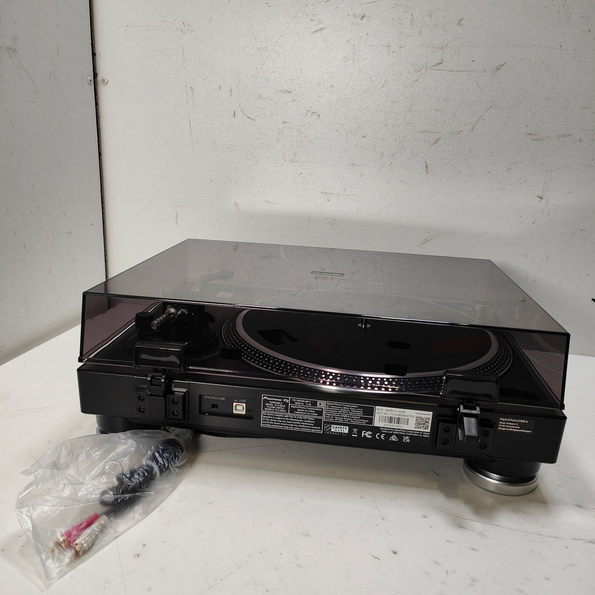Pioneer PLX-500 Zwart