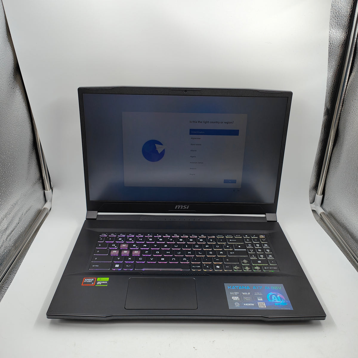 MSI Katana A17 AI B8VF-866 QWERTZ