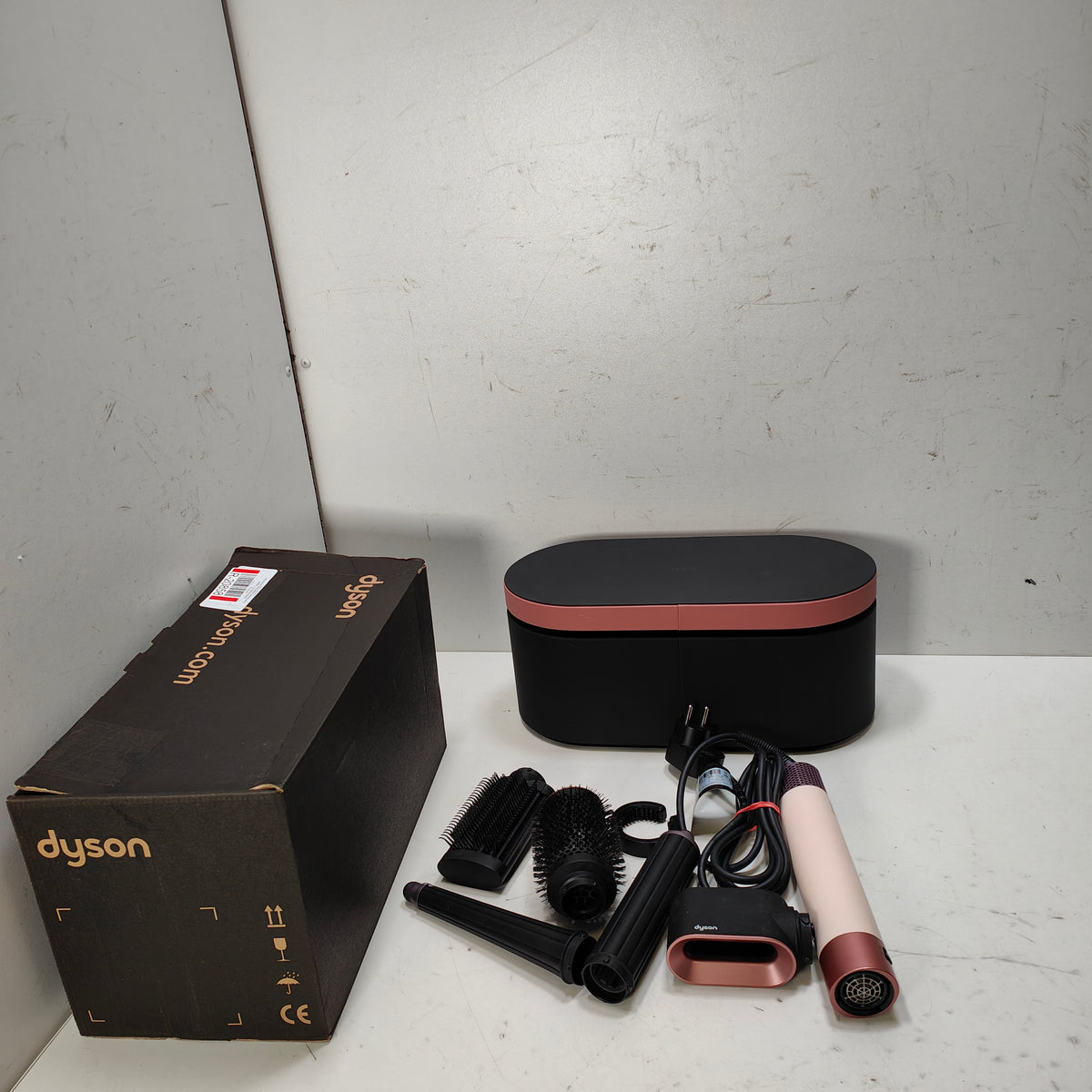 Dyson Airwrap Straight+Wavy Ceramic Pink
