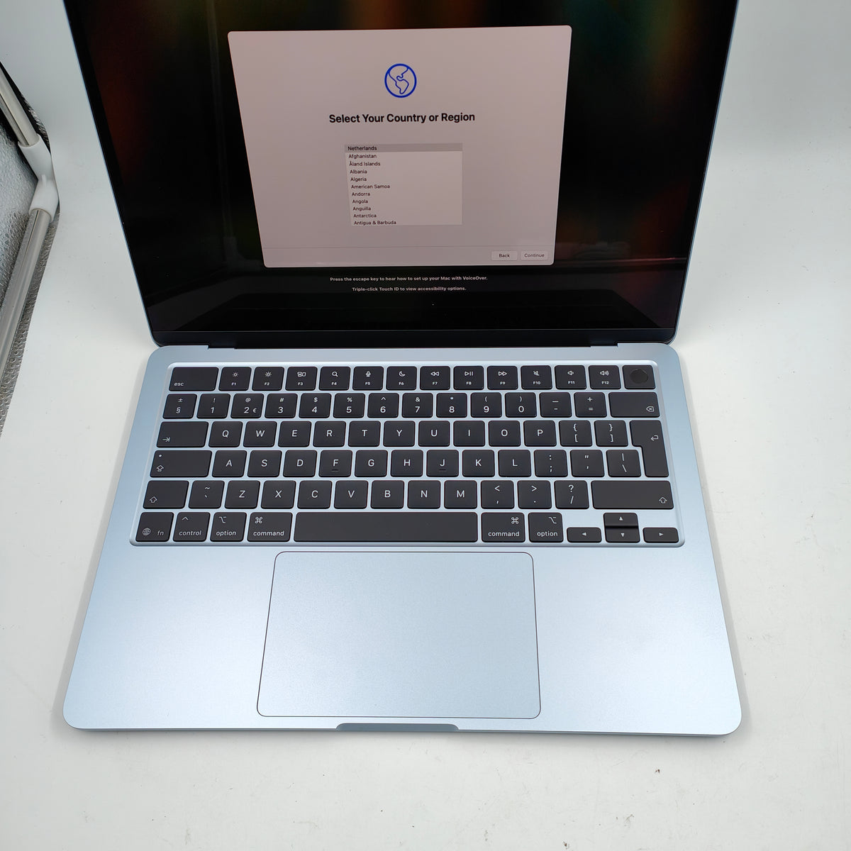Apple MacBook Air 13 Zoll (2025) M4 (10 CPU/8 GPU) 16GB/256GB Himmelblau QWERTY