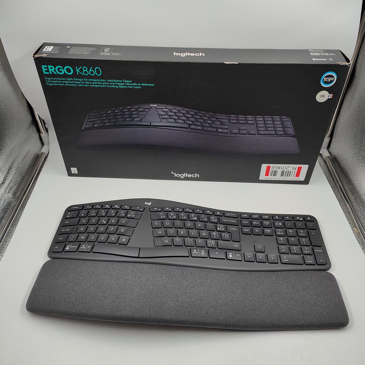 Logitech K860 Ergonomisch Draadloos Toetsenbord AZERTY