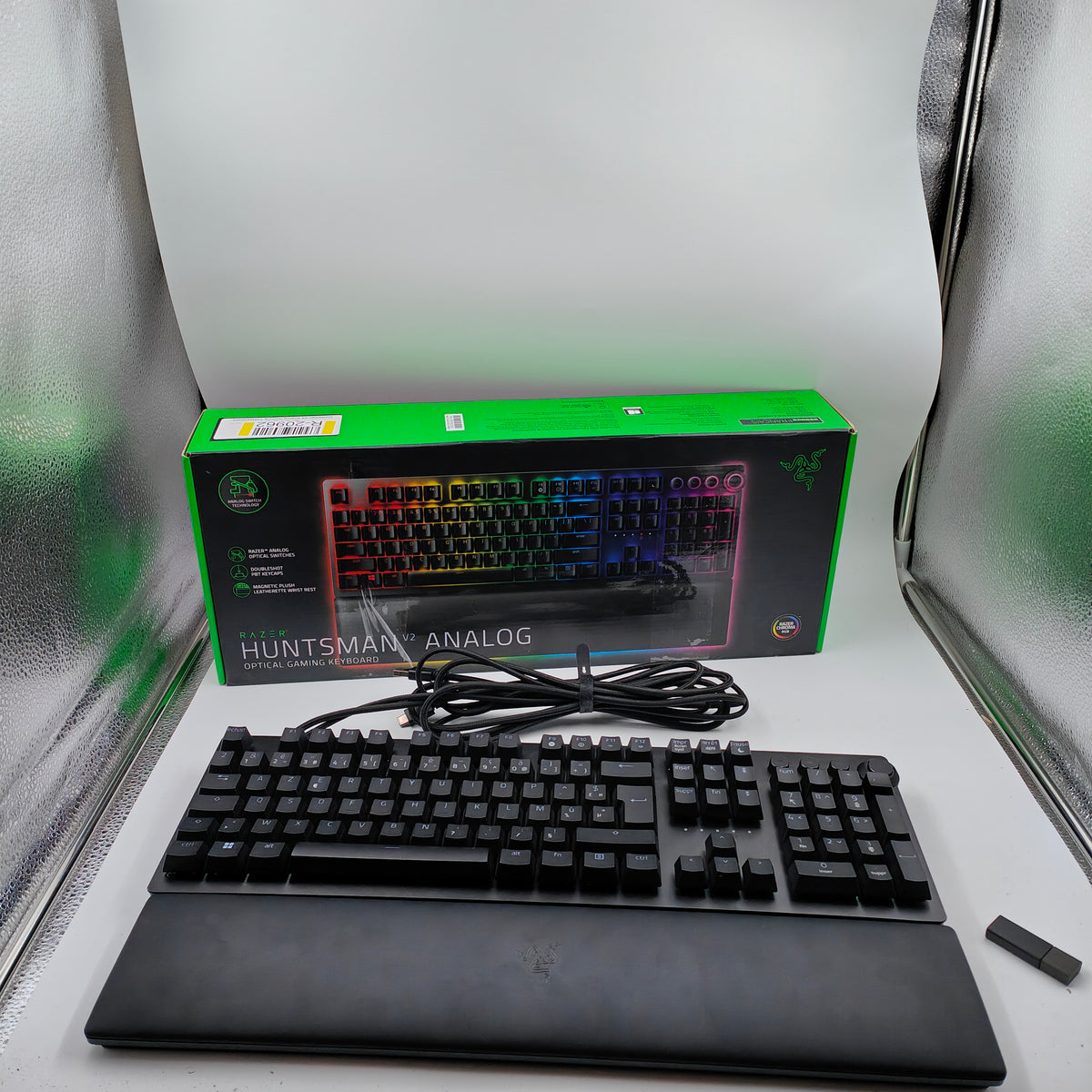 Razer Huntsman V2 Analog Gaming Toetsenbord AZERTY
