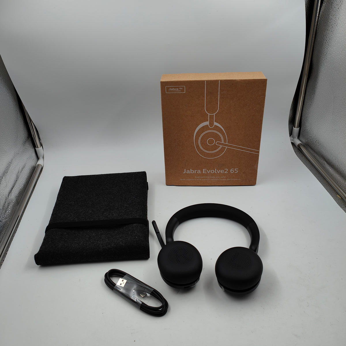 Jabra Evolve2 65 Link380a UC Stereo Black