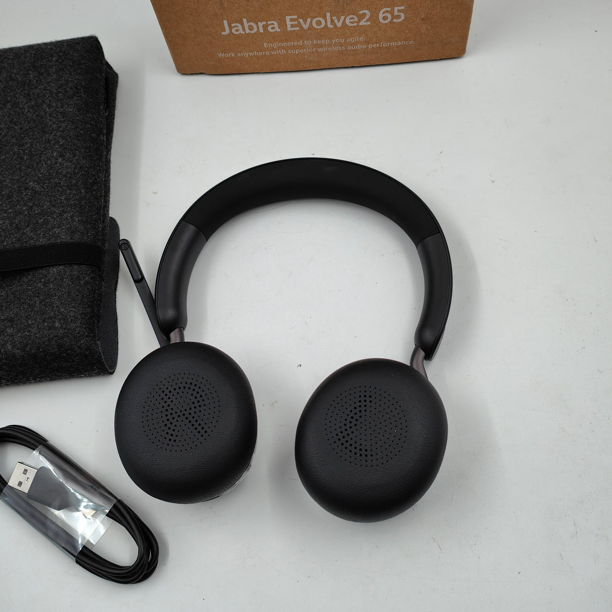 Jabra Evolve2 65 Link380a UC Stereo Black
