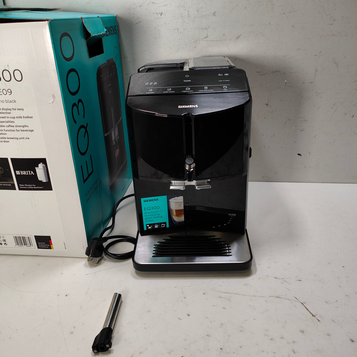Siemens EQ300 TF301E09 Piano Black