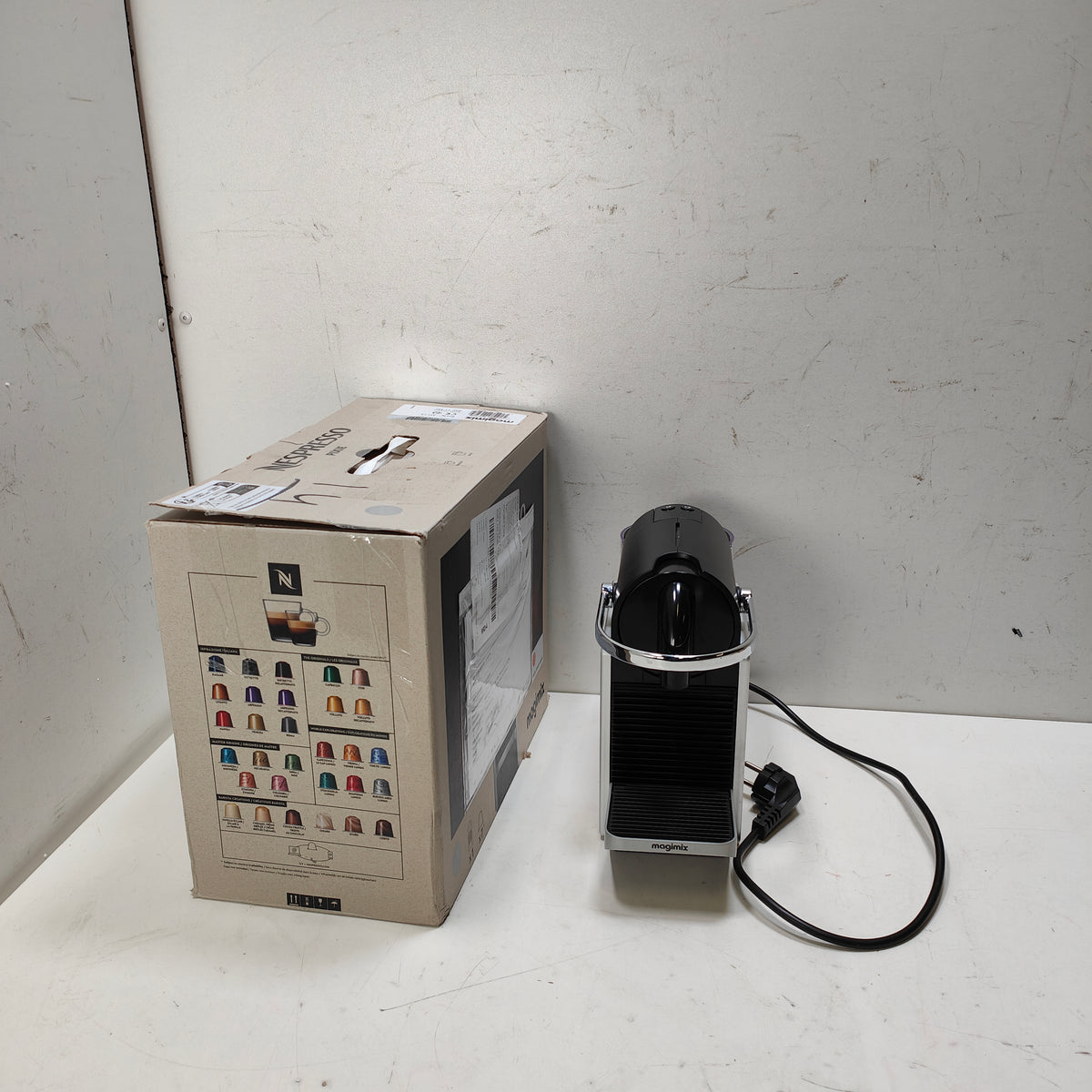 Magimix Nespresso Pixie Metaalgrijs 11327NL