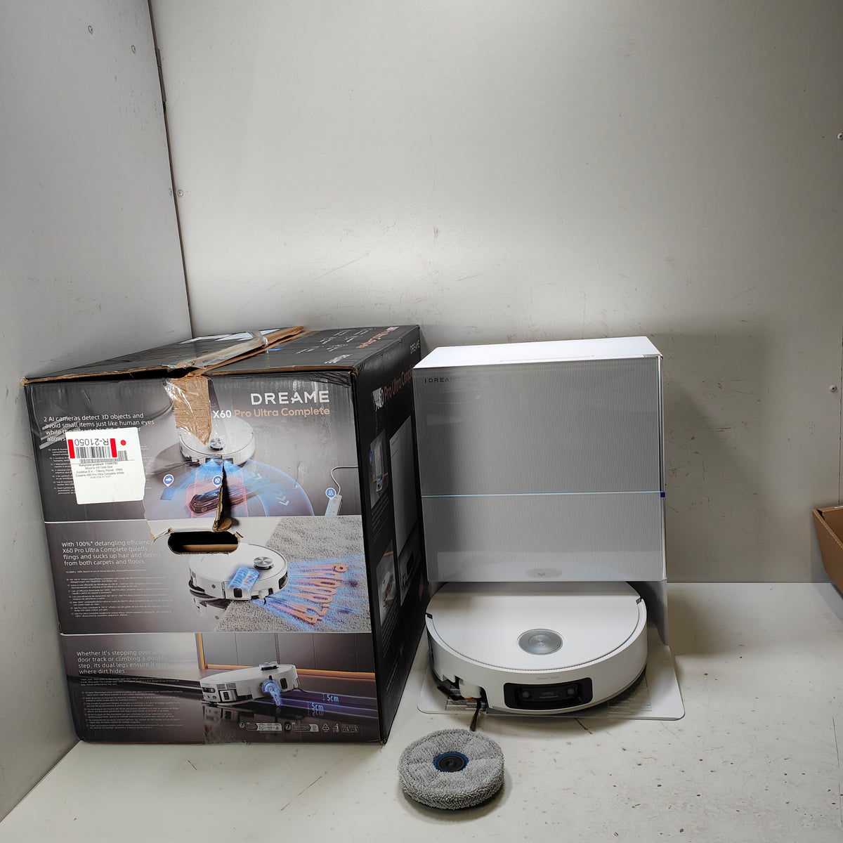 Dreame X60 Pro Ultra Complete White