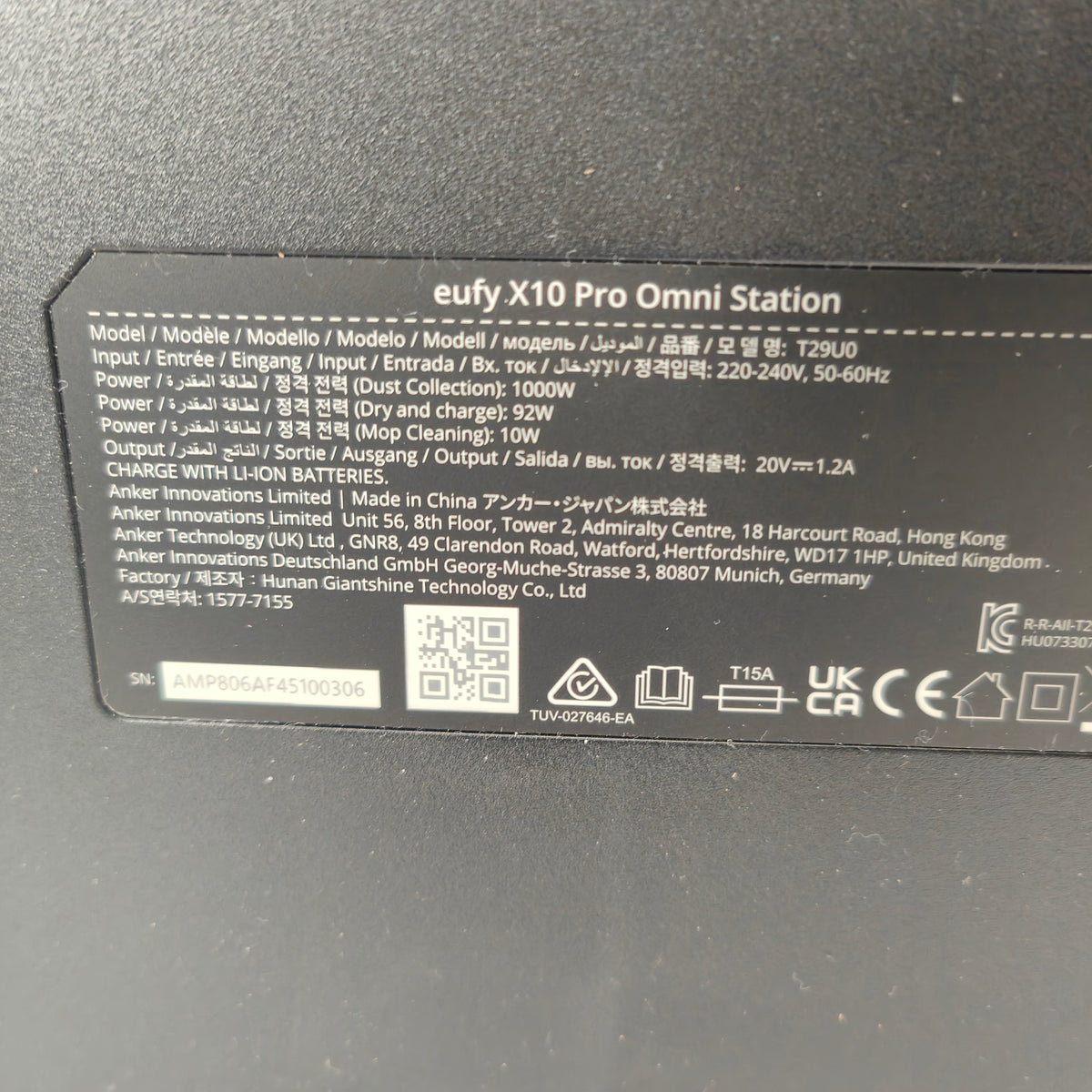 Eufy X10 Pro Omni