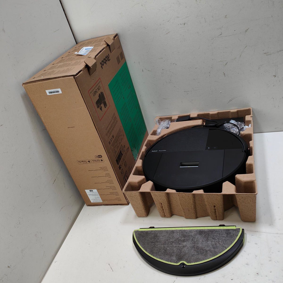 iRobot Roomba 205 DustCompactor Combo Robot - black