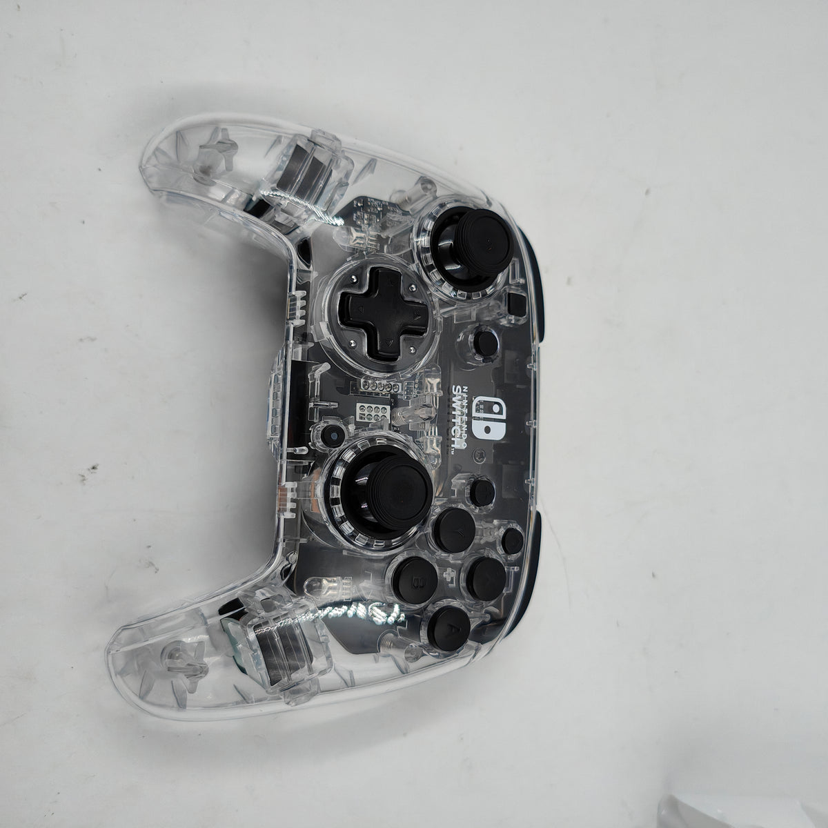 PDP Afterglow manette Deluxe sans fil Nintendo Switch argent