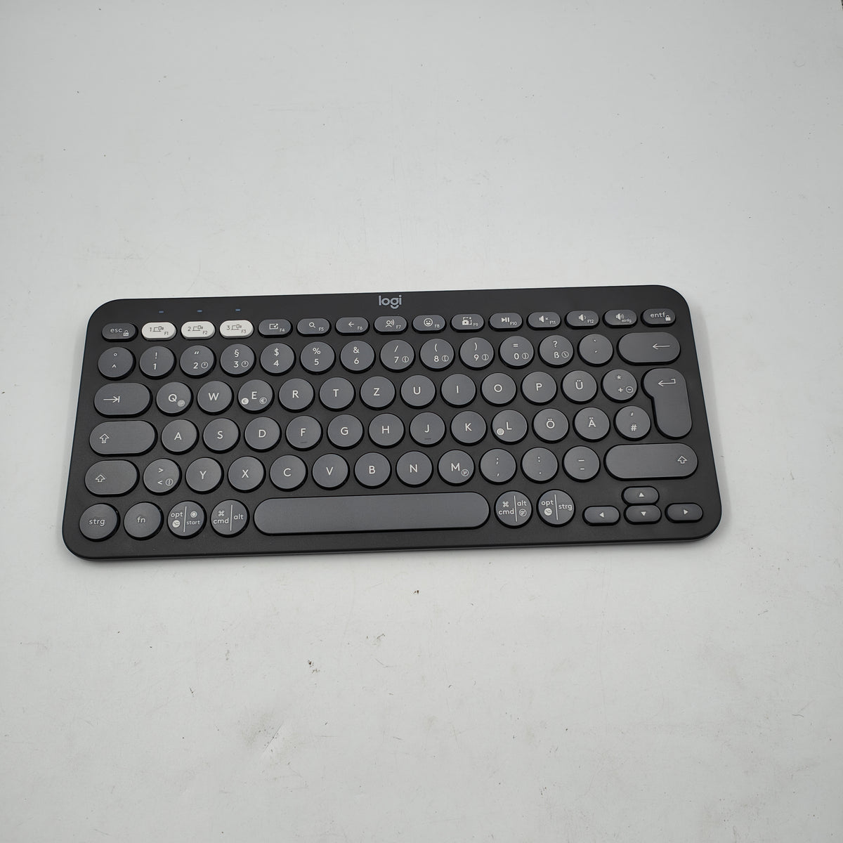 Logitech Pebble Keyboard 2 – K380s Graphit QWERTZ