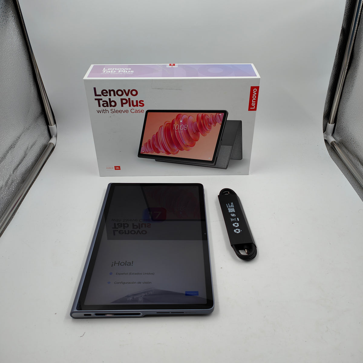 Lenovo Tab Plus 8 GB 128 GB + Hülle