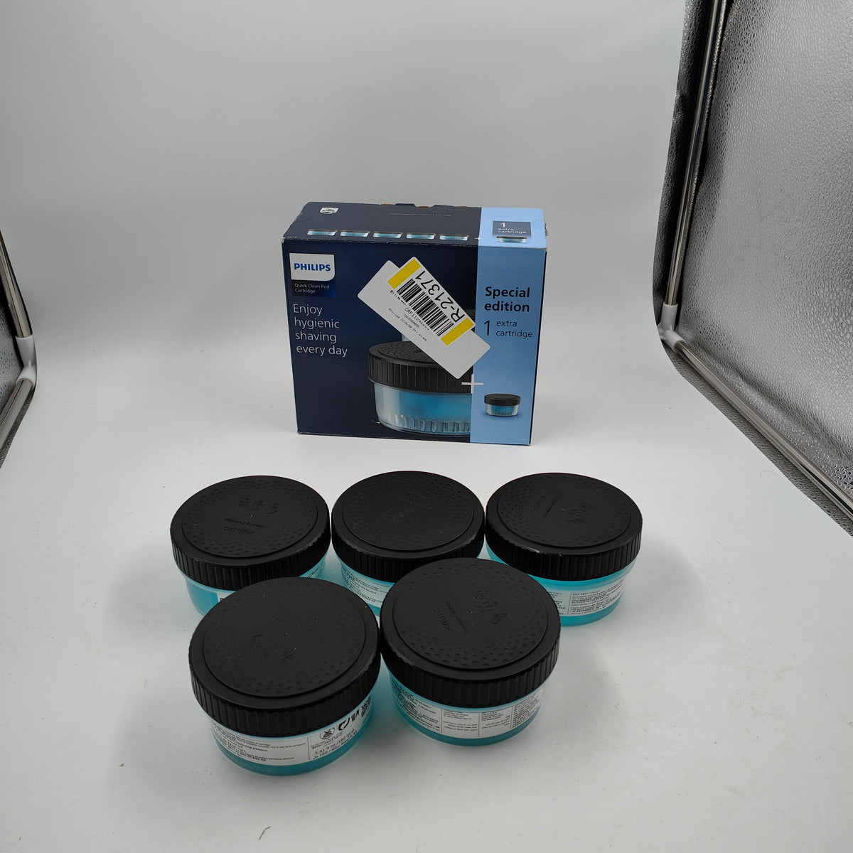 Philips Quick clean pod cartridge 5+1 pack