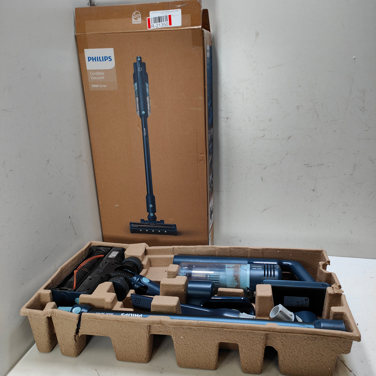Philips kabelloser Stielstaubsauger 5000 Series XC5141/01
